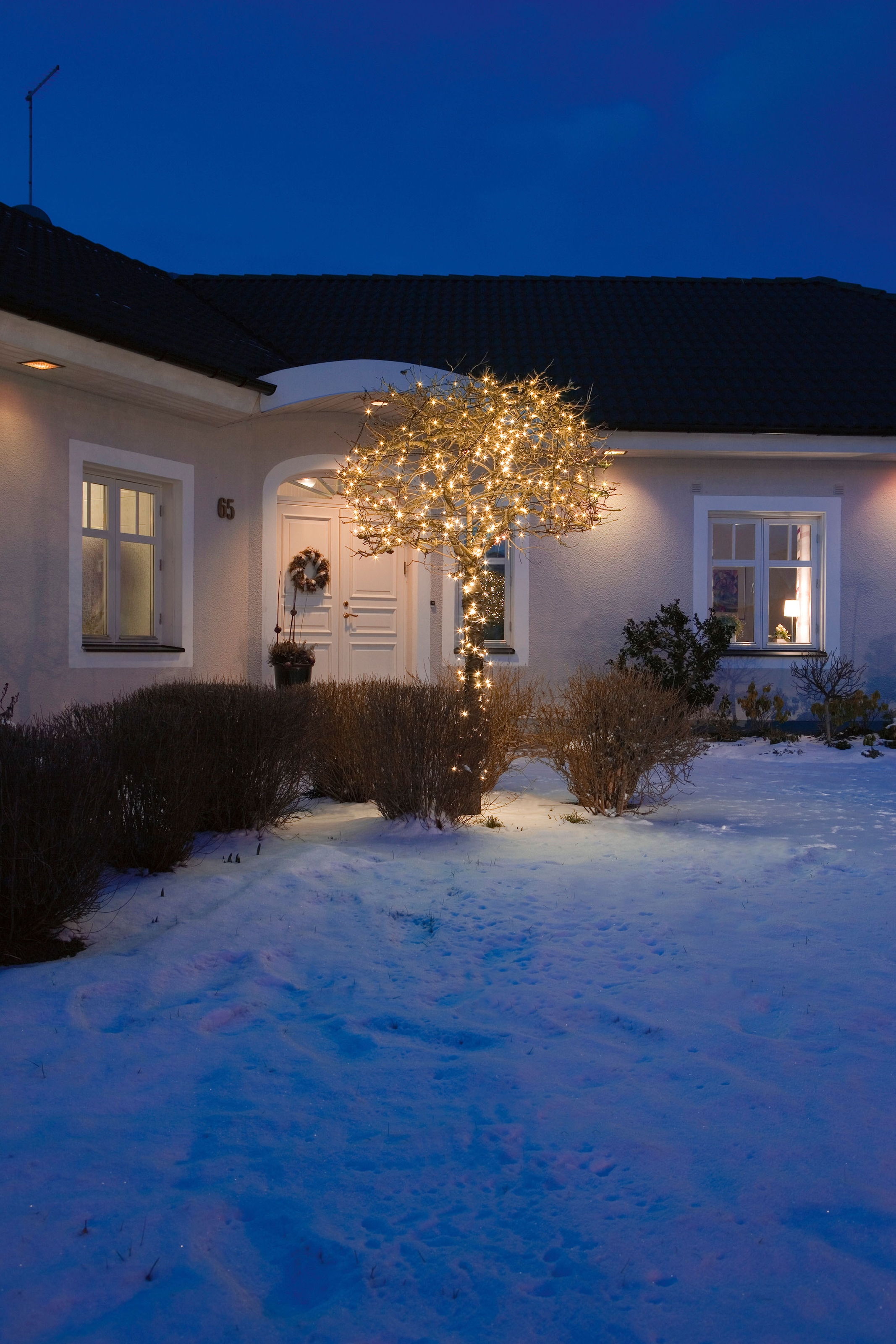 KONSTSMIDE LED-Lichterkette bernsteinfarbene Lichterkette, mit | Glimmereffekt, bestellen 120 120 LED Dioden »Weihnachtsdeko BAUR aussen«, St.-flammig