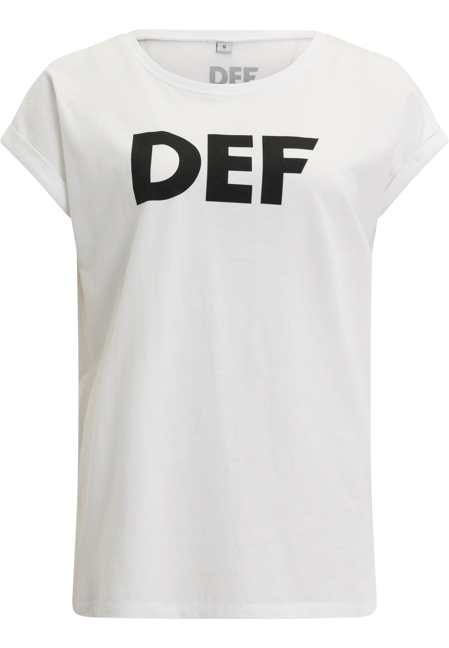 DEF Kurzarmshirt "DEF Damen Sizza T-Shirt" 1 Stk. tlg. günstig online kaufen