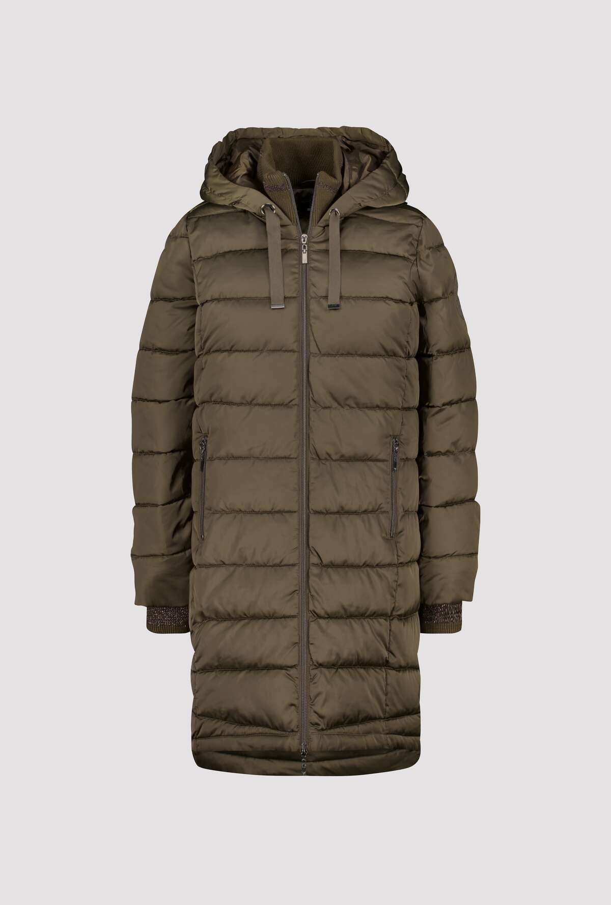 Monari Steppmantel »Mantel Stepp« Regular fit mit Stehkragen und Kapuze