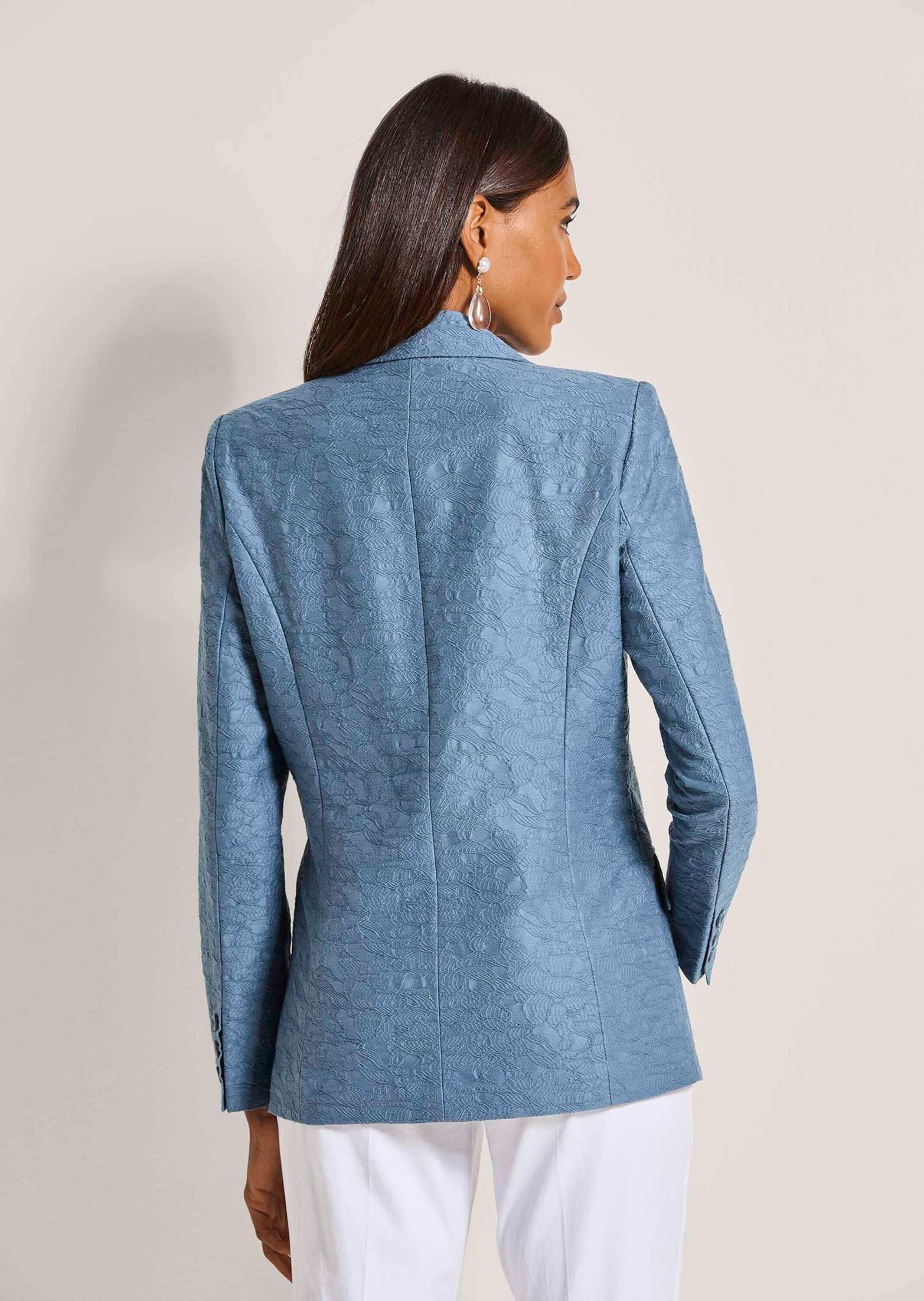MADELEINE Jackenblazer »Blazer Eleganter Einreiher mit Reverskragen« Jacquardblazer