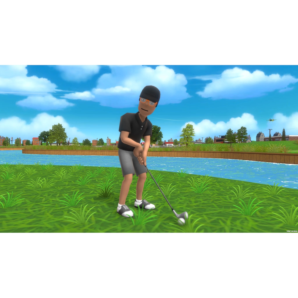 Spielesoftware »Tee Time Golf (Code in a Box) Bundle inkl. 2 Golfschlägern«, Nintendo Switch