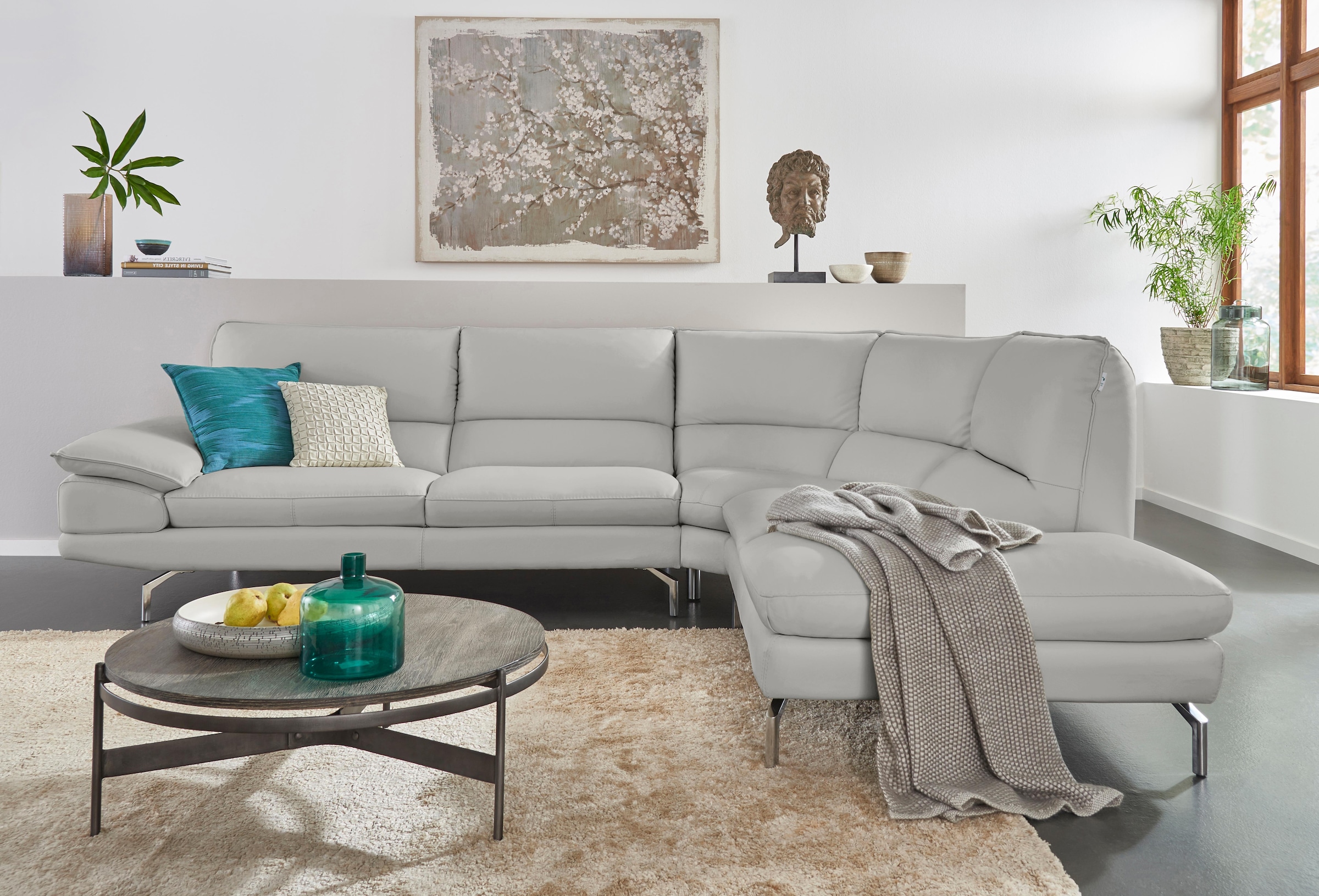 CALIA ITALIA Ecksofa "Dave, italienisches Designsofa L-Form, erstklassiger günstig online kaufen