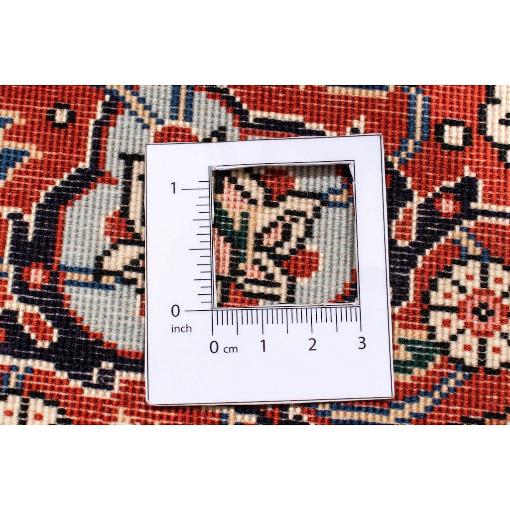 morgenland Orientteppich »Perser - Täbriz - Royal rund - 150 x 150 cm - hellbraun«, rund