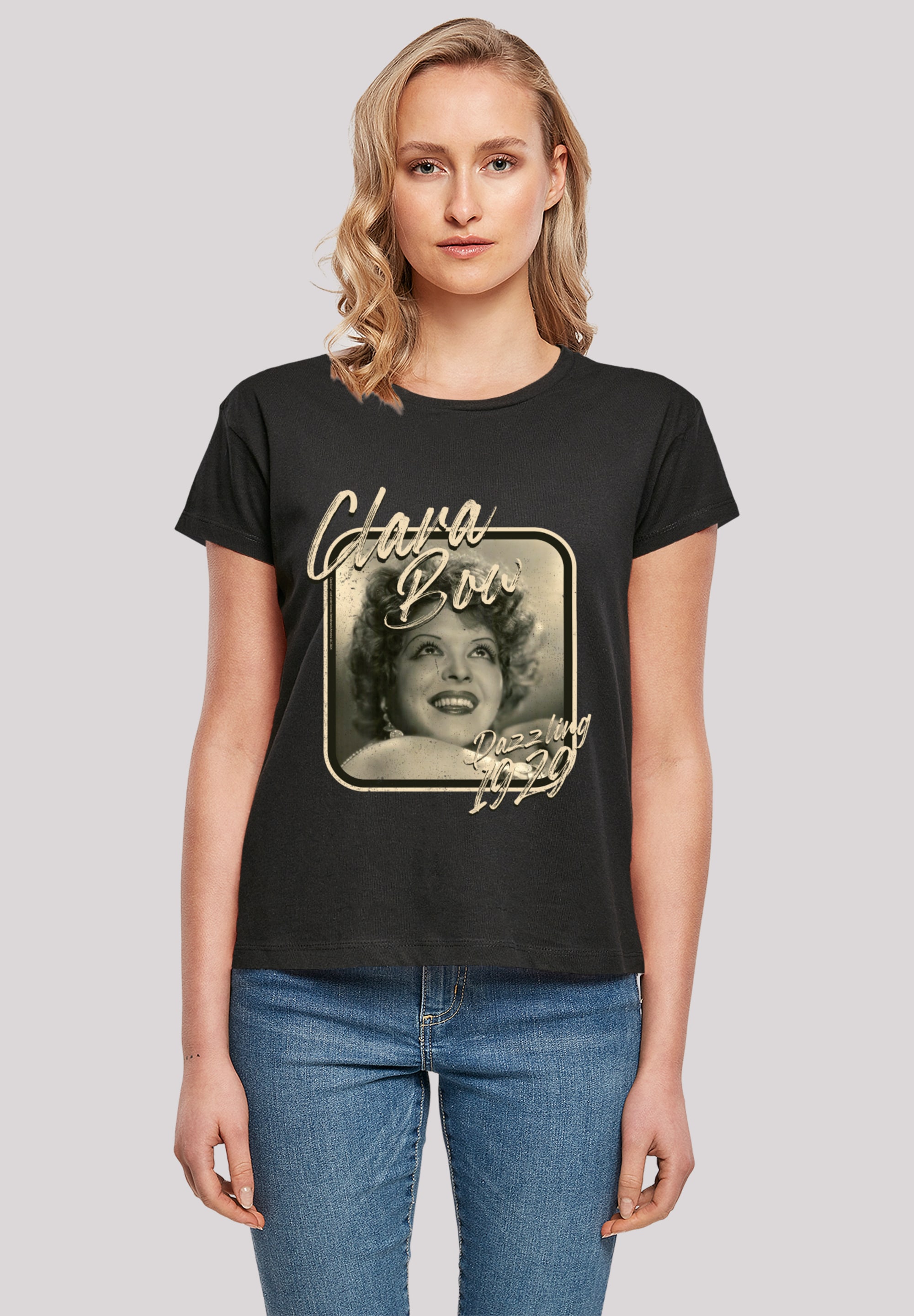 F4NT4STIC T-Shirt "Clara Bow Dazzling 1929", Premium Qualität günstig online kaufen