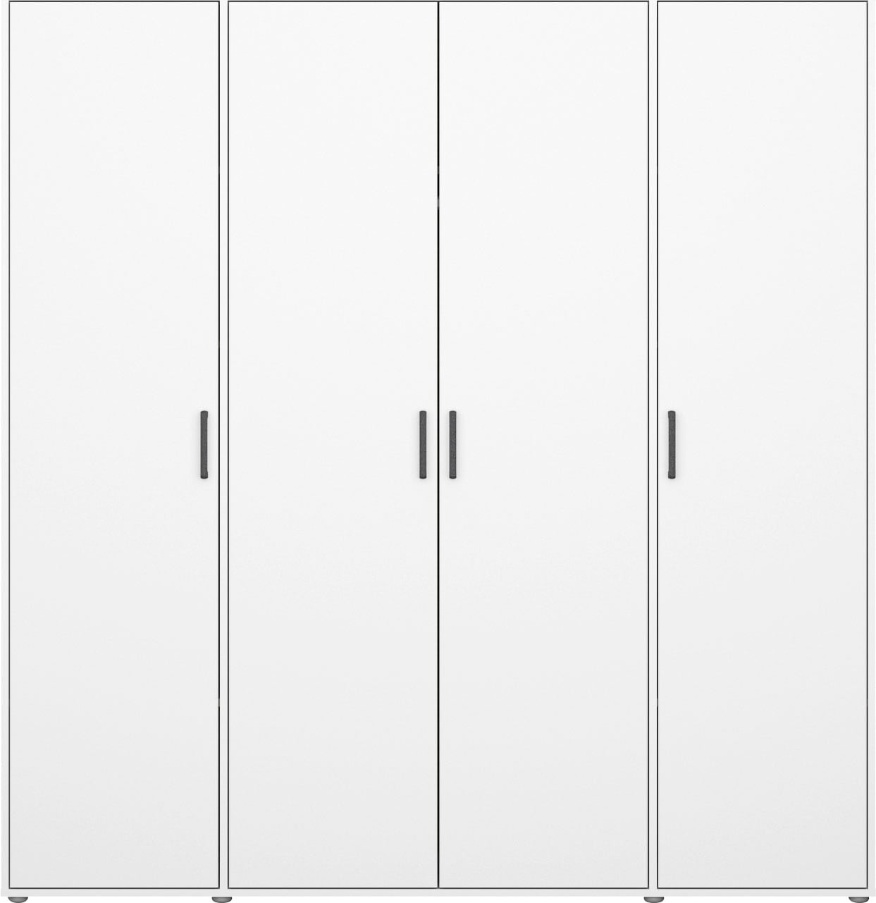 rauch Kleiderschrank »VOYAGER Garderobe Wäscheschrank TOPSELLER Schlafzimmer«, (in 3 verschiedenen Ausstattungen BASIC/CLASSIC/PREMIUM), Schrank mit modernen Griffen in viel Stauraum MADE IN GERMANY