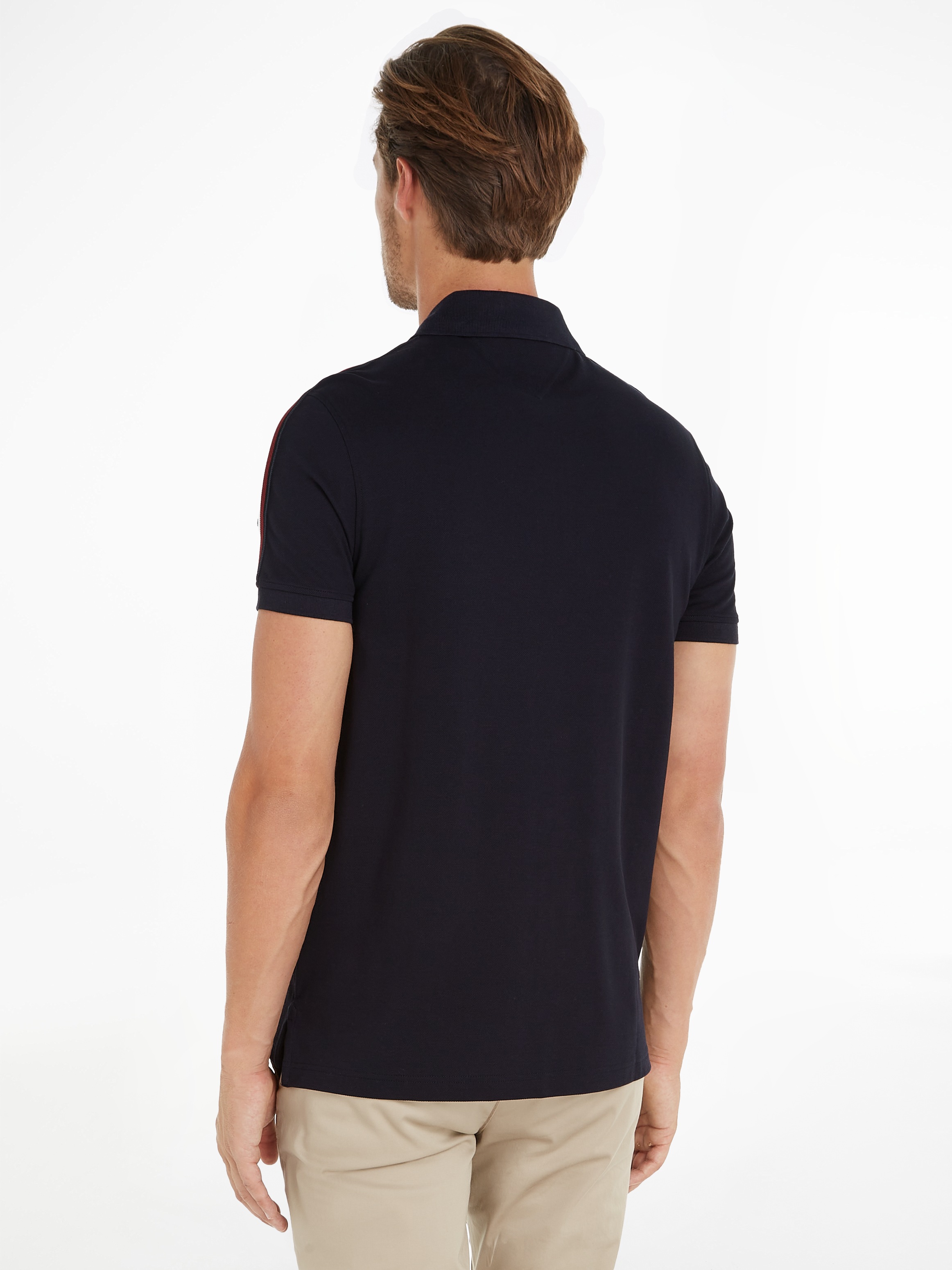 Tommy Hilfiger Poloshirt "SHADOW GS REG POLO", Streifen in Tommy Farbe auf günstig online kaufen