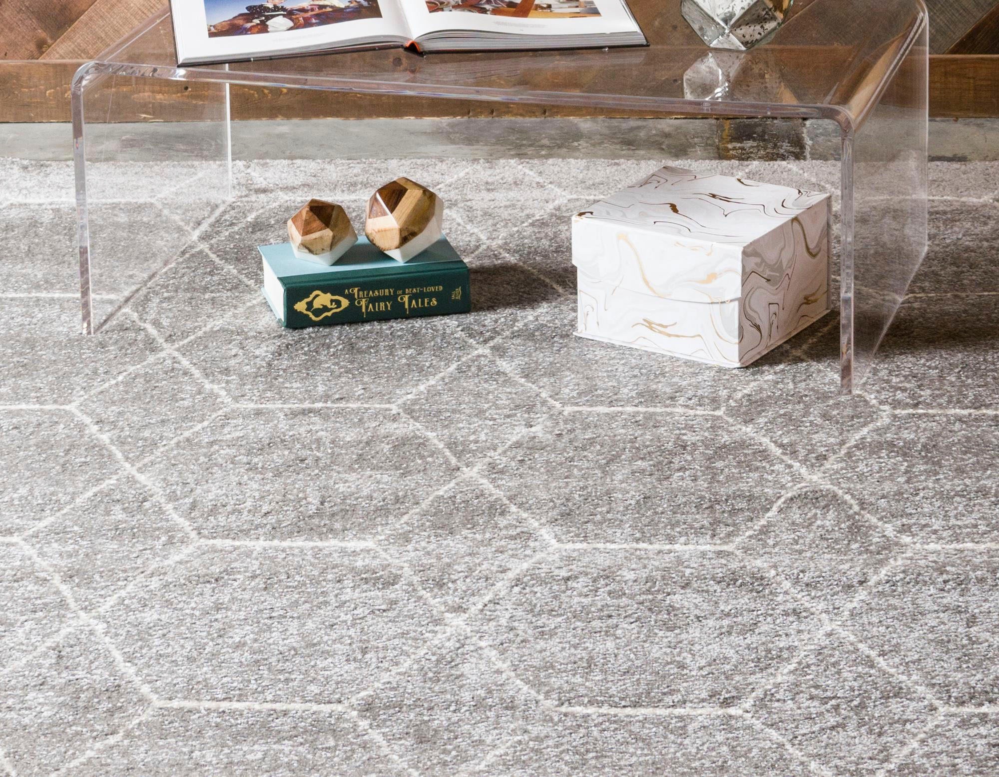Myflair Möbel & Accessoires Teppich »Crosses Frieze Lagerräumung«, rechteckig, 8 mm Höhe, Kurzflor, gewebt, modernes Design, ideal im Wohnzimmer & Schlafzimmer