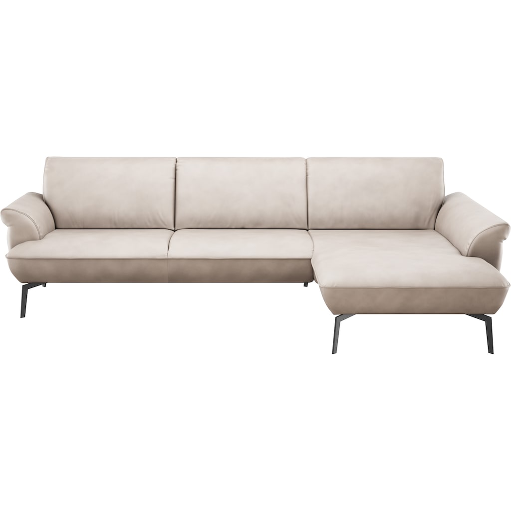 himolla Ecksofa »himolla 9900«, (mit Hocker)