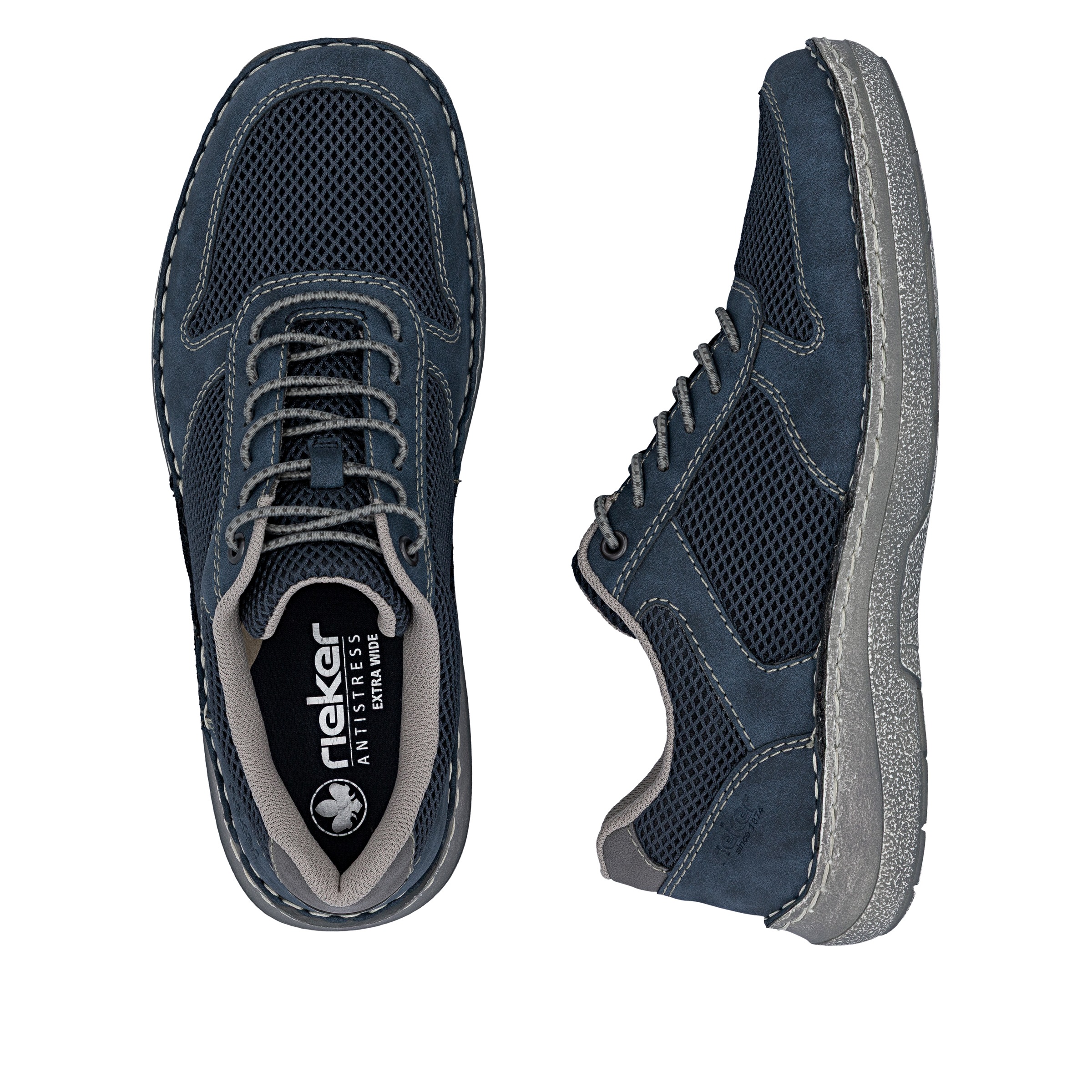 Rieker Slip-On Sneaker Dark Blue 41 3