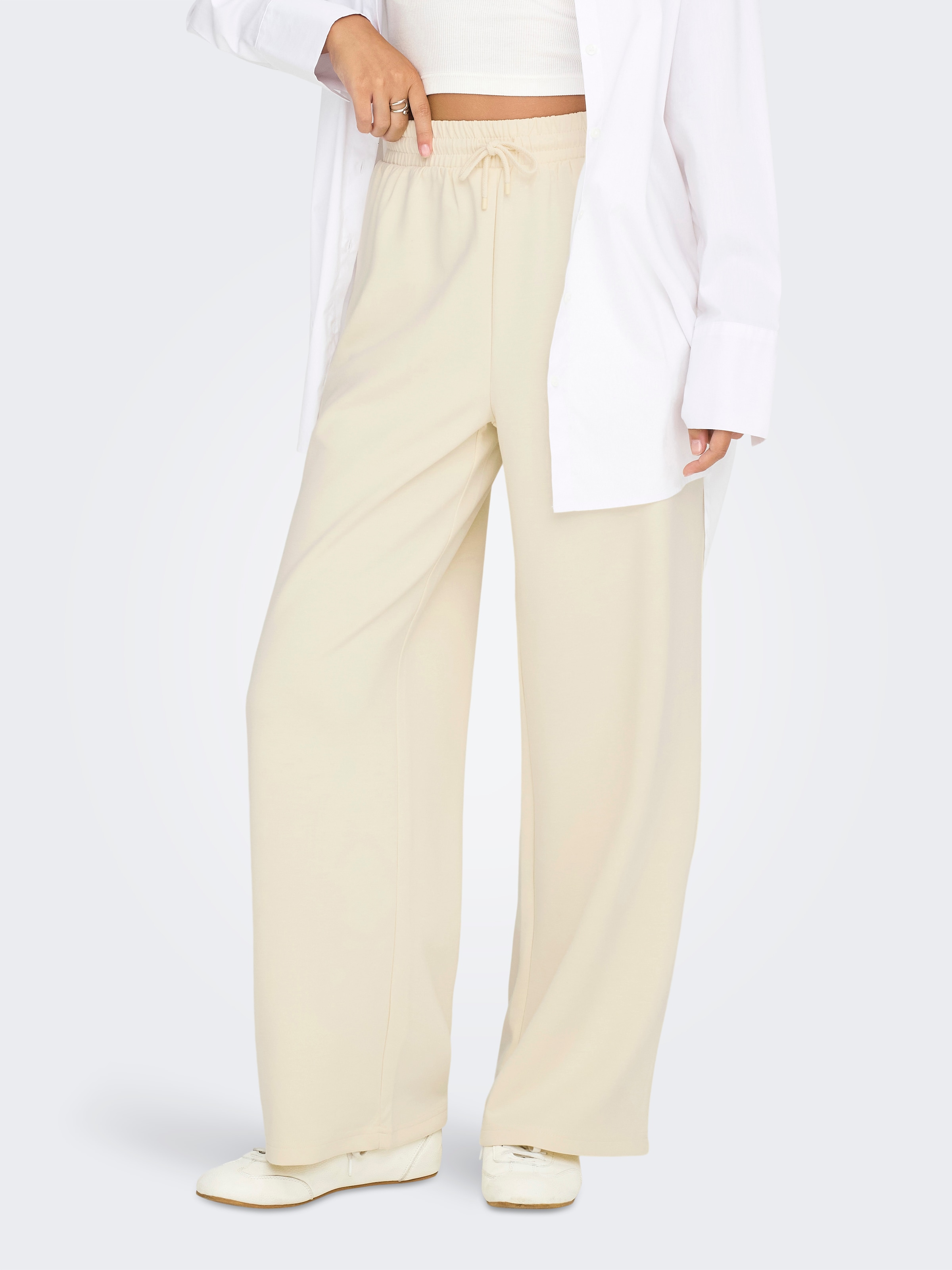 ONLY Trainingshose "ONLSCARLETT WIDE PANT SWT NOOS" günstig online kaufen
