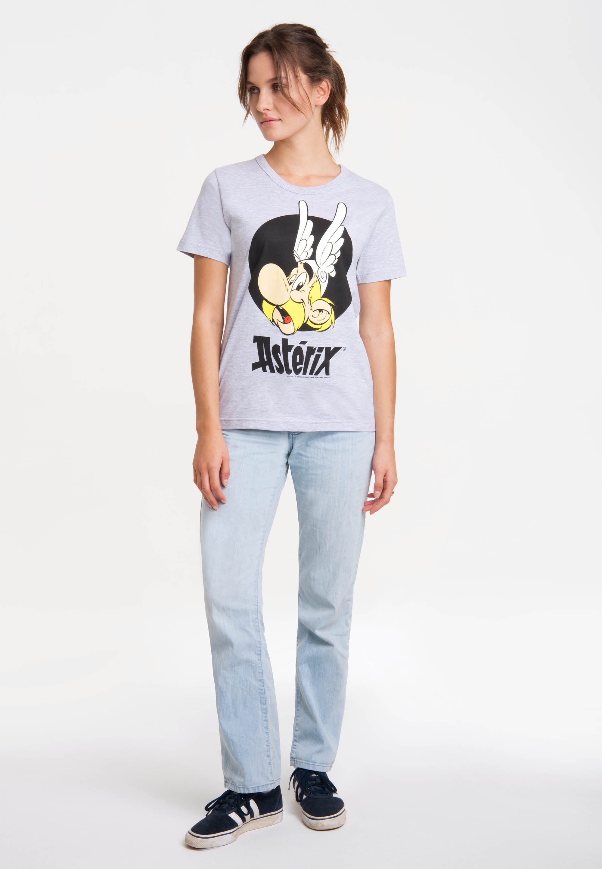 LOGOSHIRT T-Shirt »Asterix der Gallier - Asterix Portrait«, mit lizenziertem Print