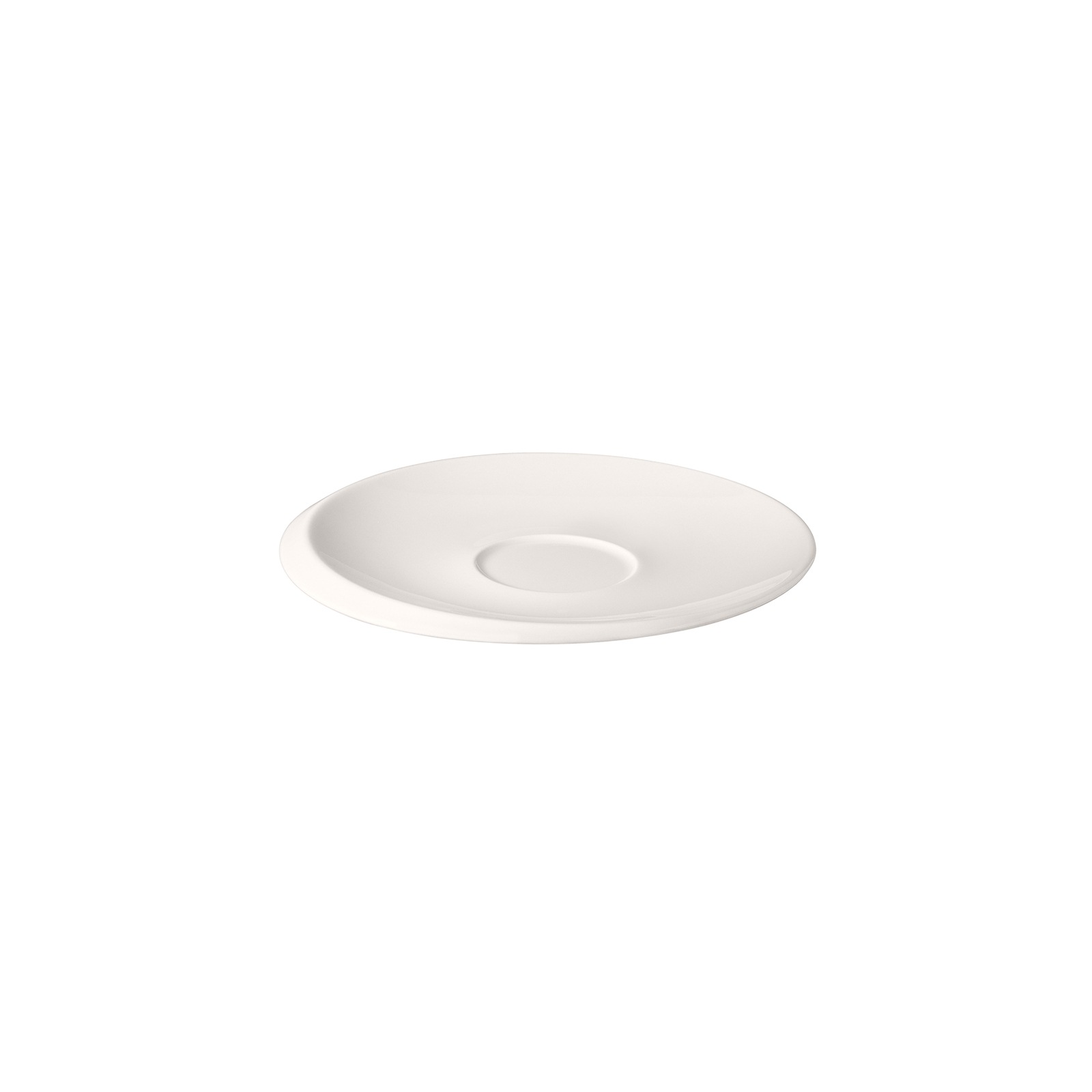 Villeroy & Boch Untertasse "Kaffeeuntertasse NewMoon 17 cm 6er Set weiß"