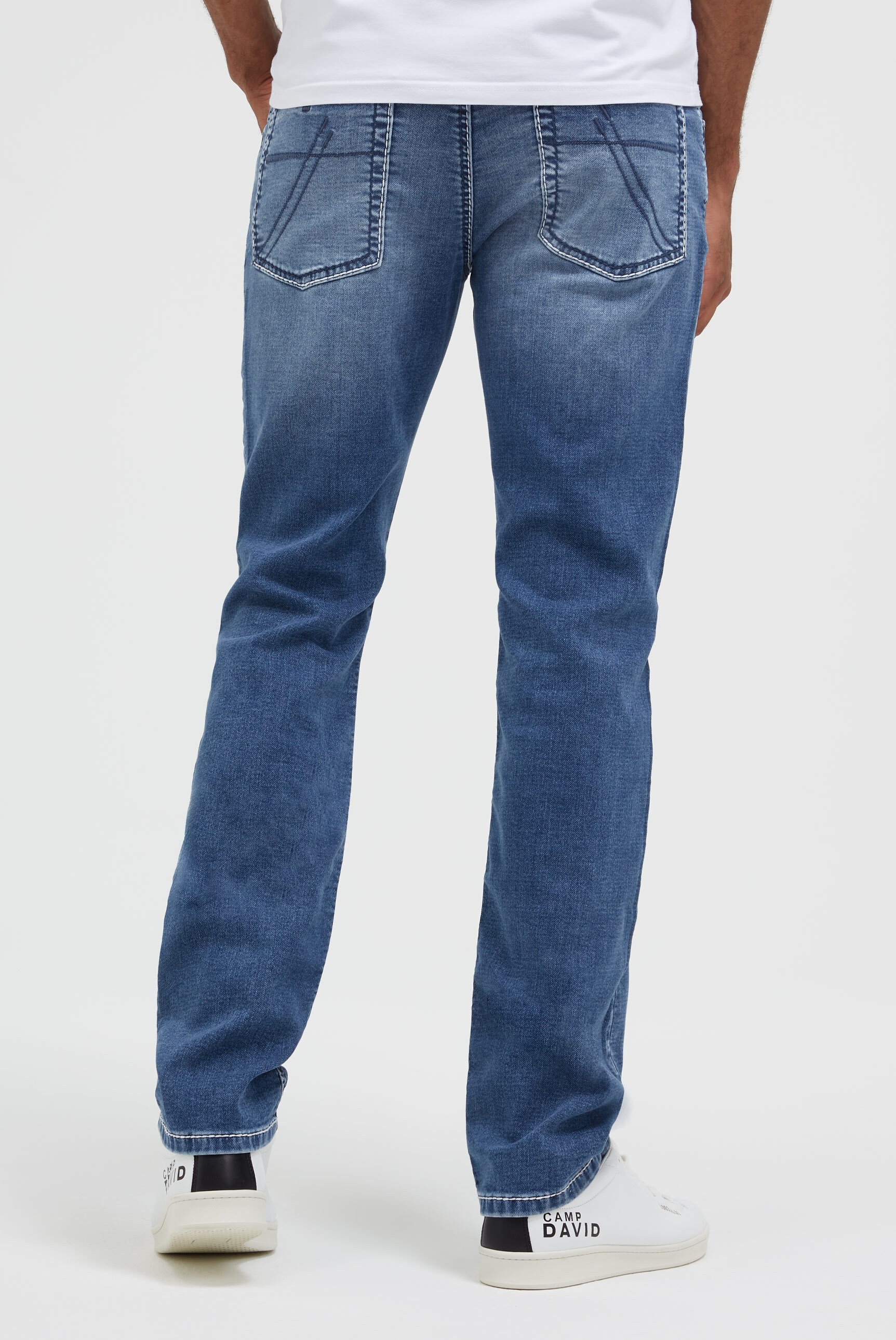 CAMP DAVID Regular-fit-Jeans mit normaler Leibhöhe