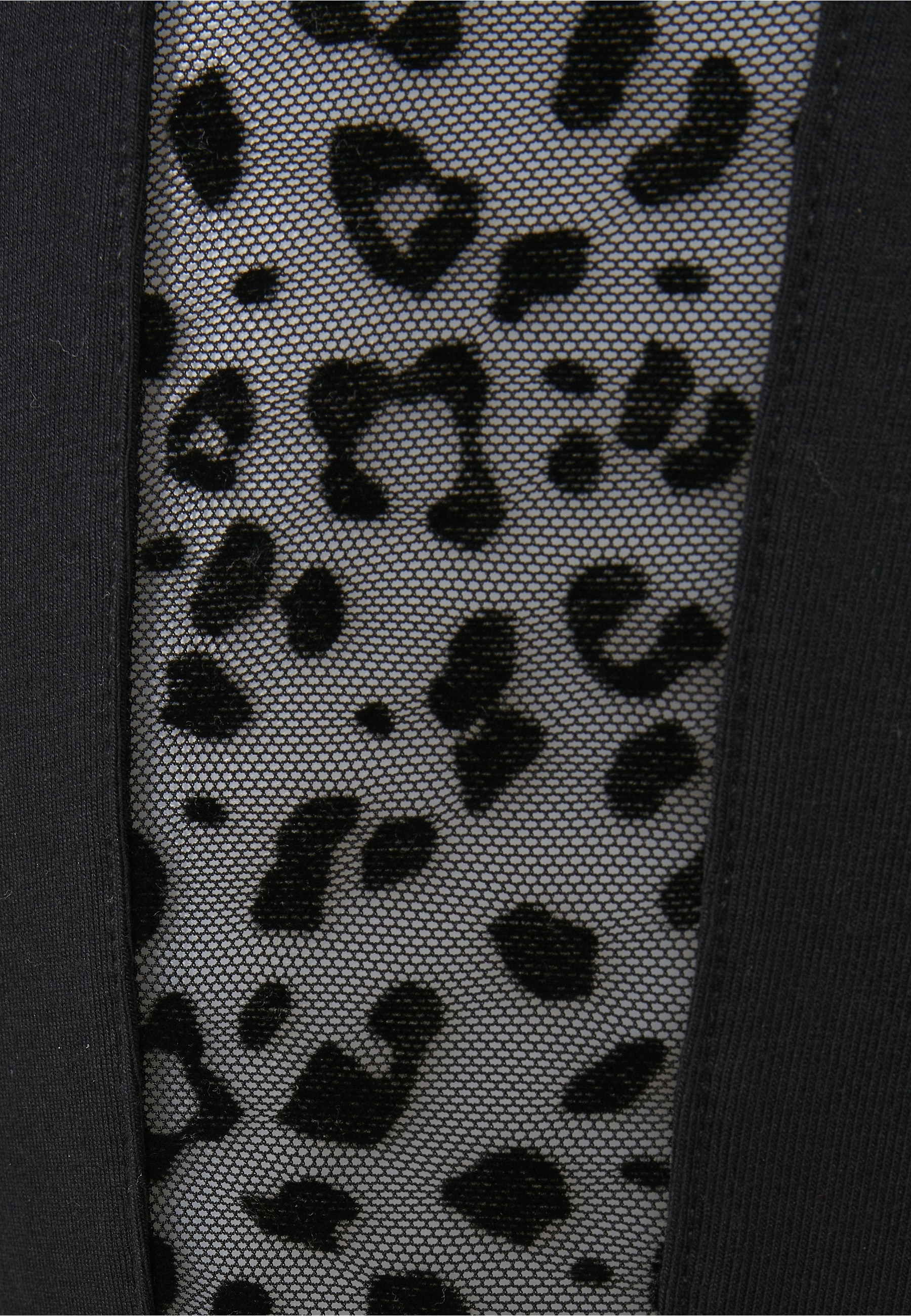 URBAN CLASSICS Leggings »Urban Classics Damen Ladies Flock Lace Stripe Leggings«