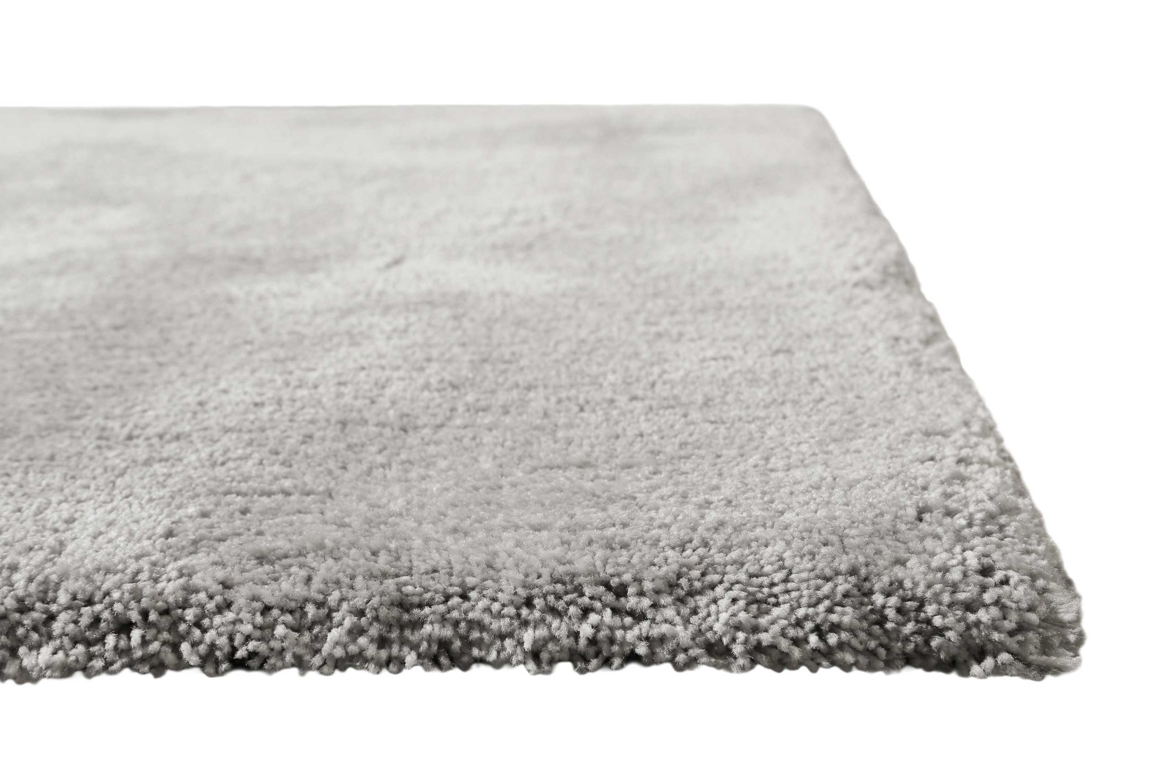 Homie Living Teppich »Pisa«, rund, 25 mm Höhe, Hochflor, Microfaser, uni, weich, Shaggy, Wohnzimmer, Schlafzimmer