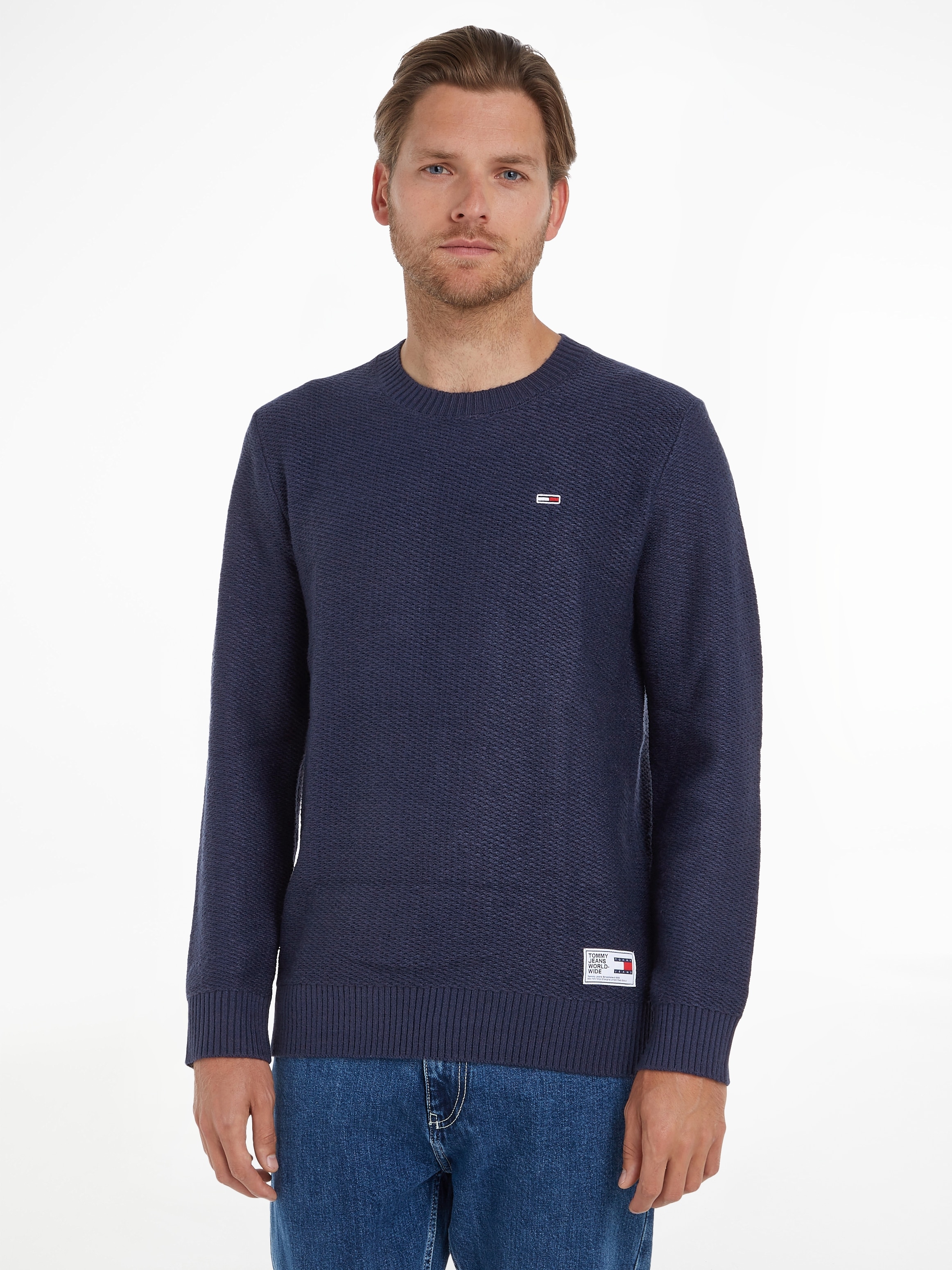 Tommy Jeans Strickpullover "TJM REGULAR STRUCTURED SWEATER" günstig online kaufen