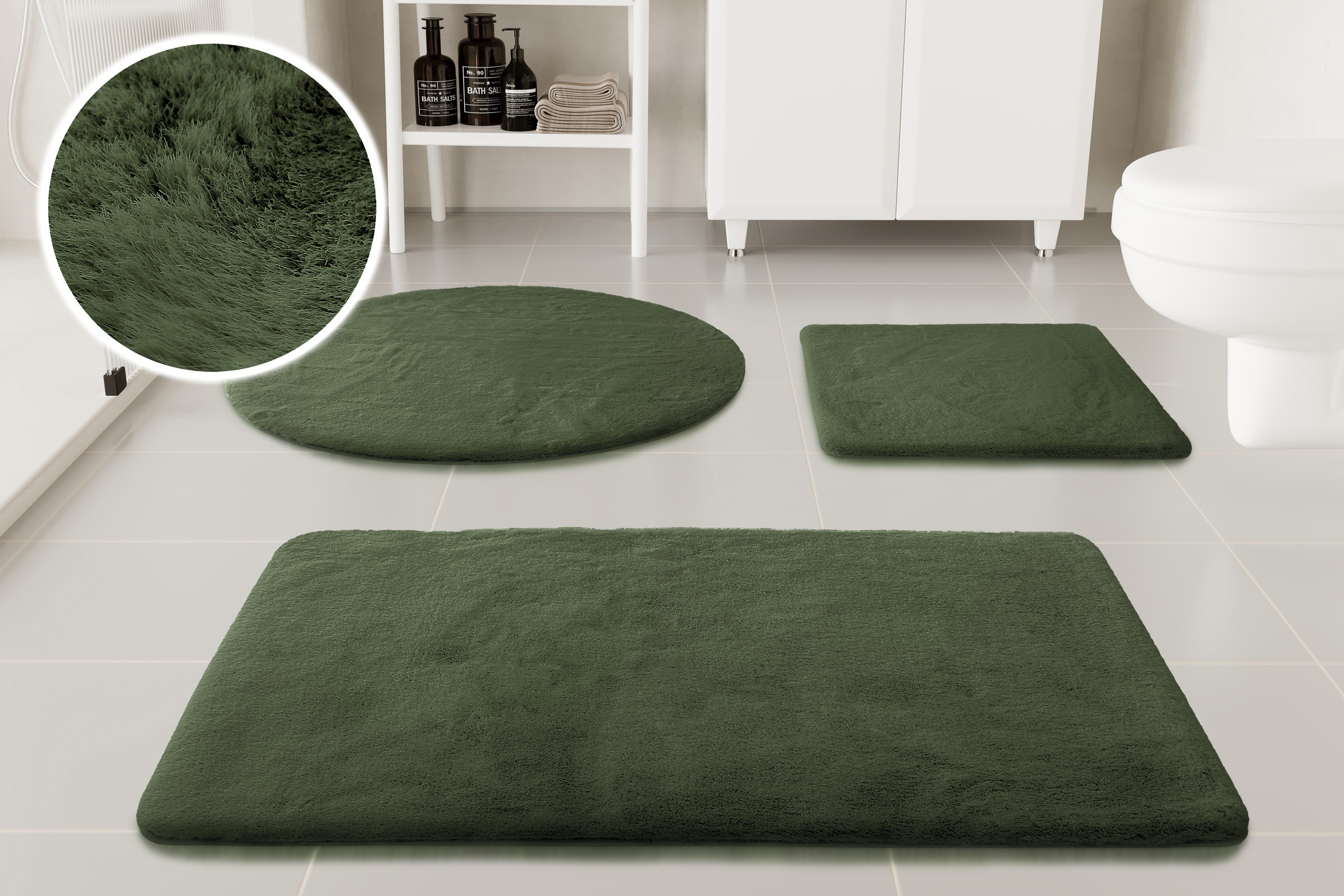 OTTO home Badematte "Lennja" Höhe 25 mm rutschhemmend beschichtet fußbodenh günstig online kaufen