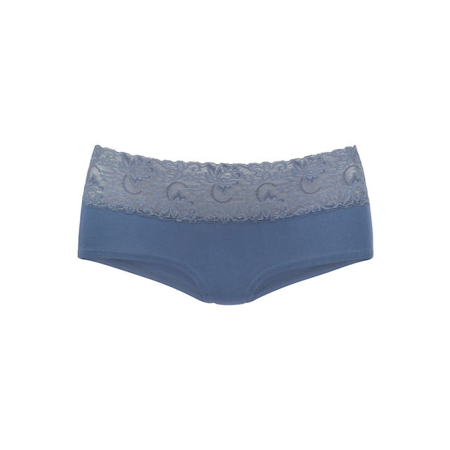 Vivance Panty, (Packung, 3 St.), aus elastischer Baumwolle mit floraler  Spitze bestellen | BAUR