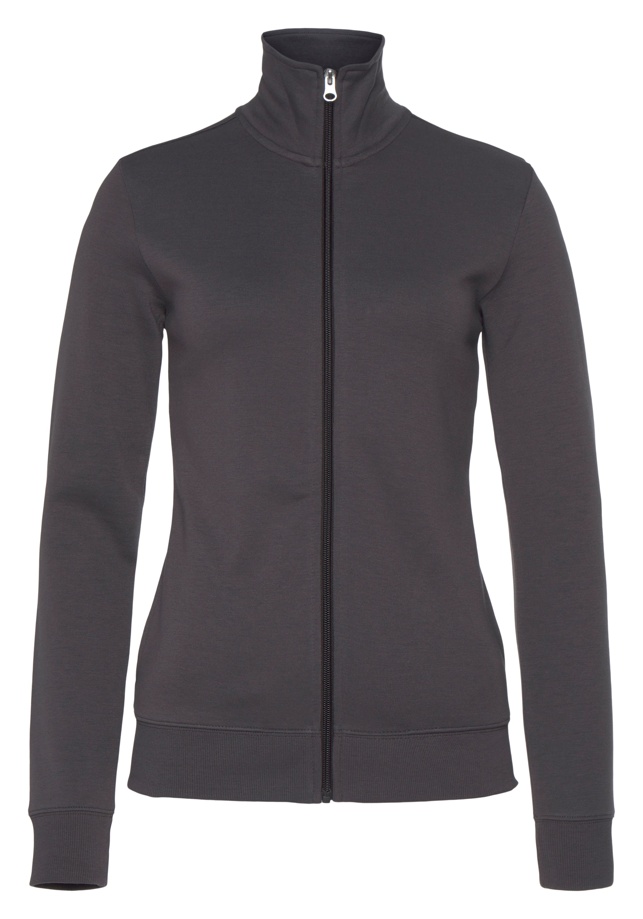 Bench. Loungewear Sweatjacke, 1 Stk. mit bestickten Stehkragen, Loungeanzug günstig online kaufen