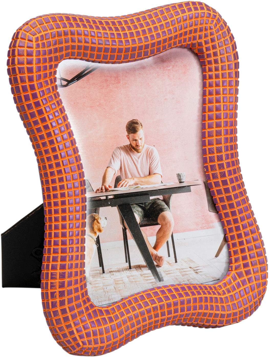 Kare Design Einzelrahmen »Bilderrahmen Wavy Orange 18x23cm«