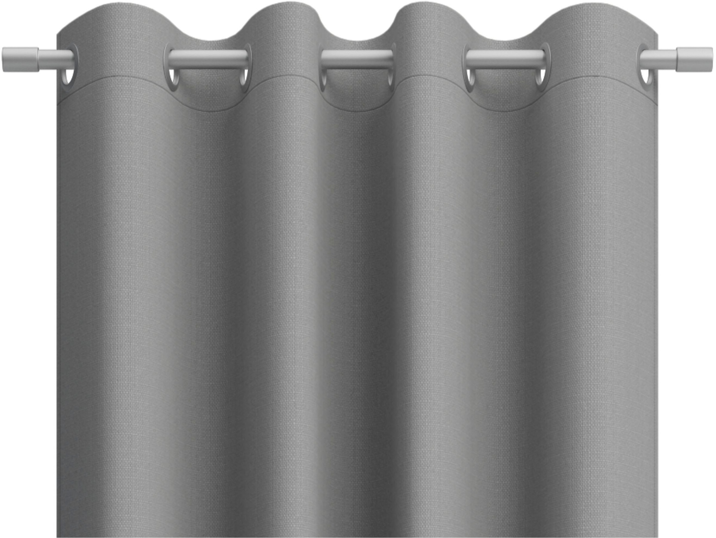 Neutex for you! Vorhang »Linessa«, (1 St.), HxB: 245x137, Ösenschal mit Metallösen