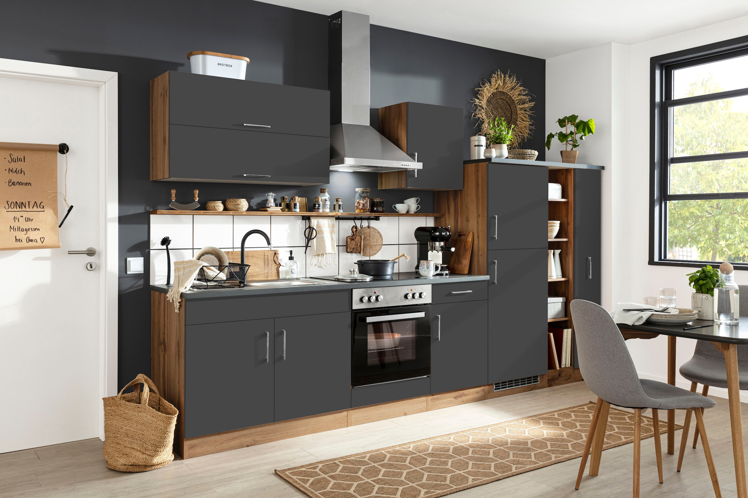 KOCHSTATION Küchenzeile "KS-Colmar", ohne E-Geräte, Breite 330 cm günstig online kaufen