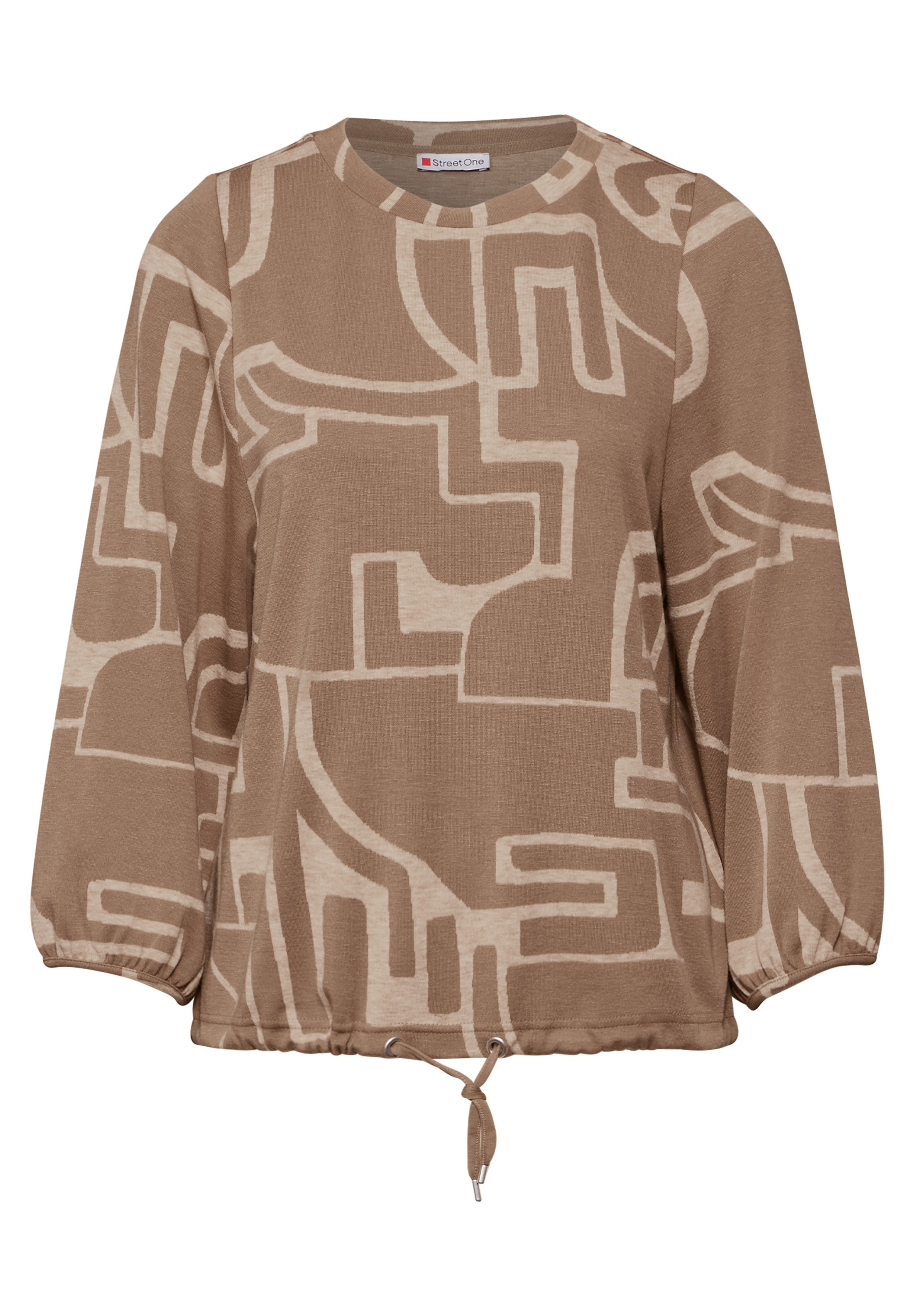 STREET ONE Print-Shirt, mit 3/4 Ärmeln