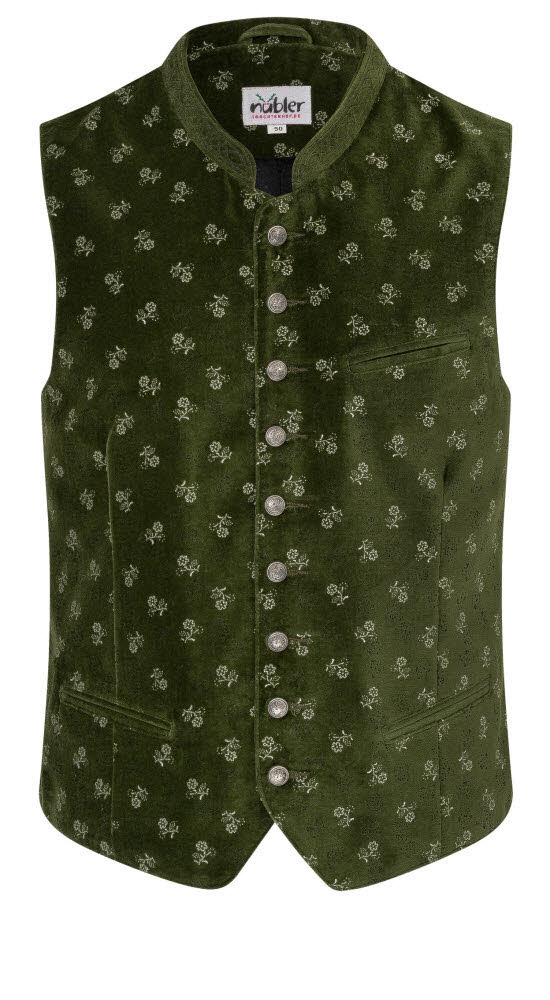Nübler Trachtenweste "Trachtengilet Kasimir" 1 Grün günstig online kaufen