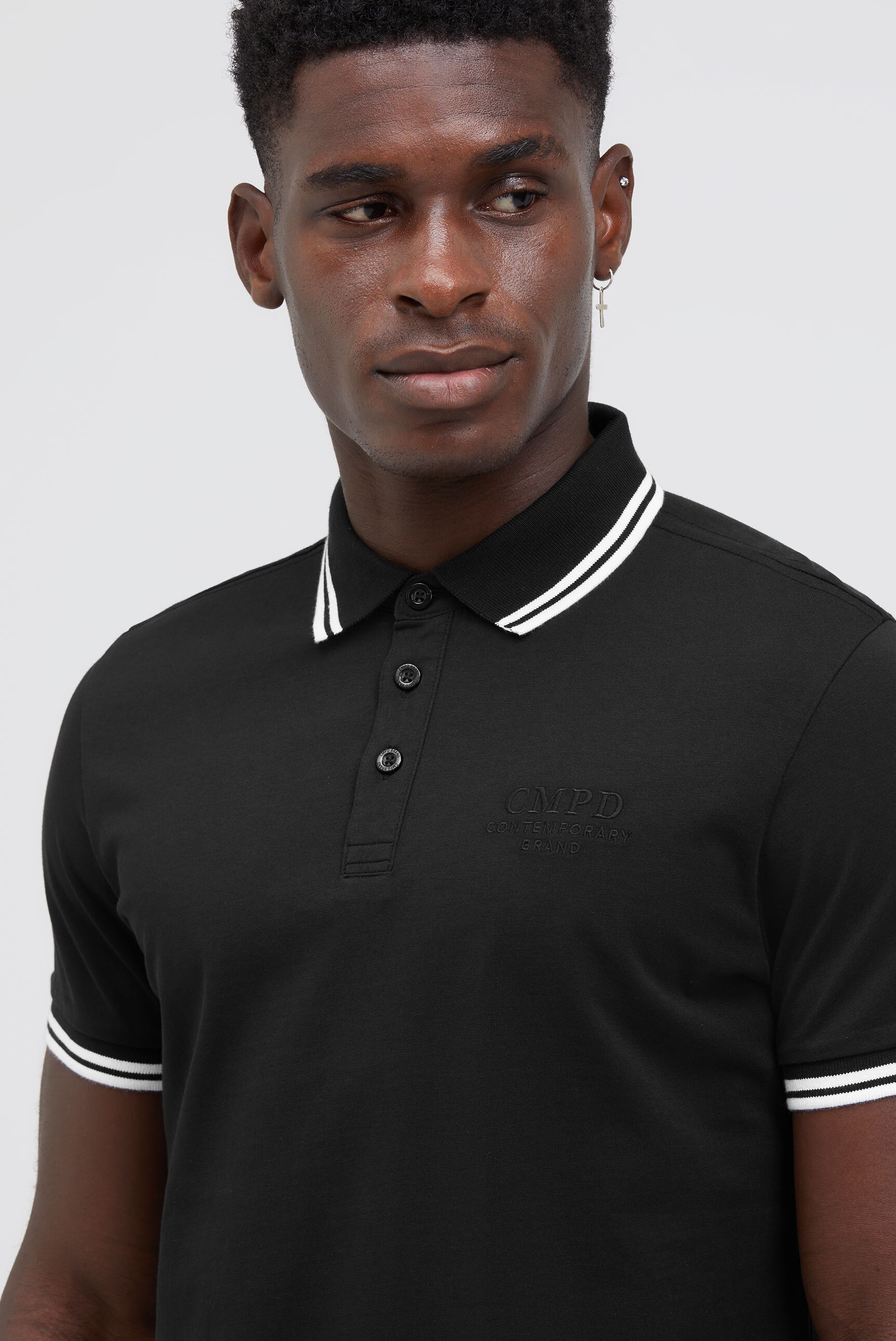 CMPD Poloshirt aus Baumwolle