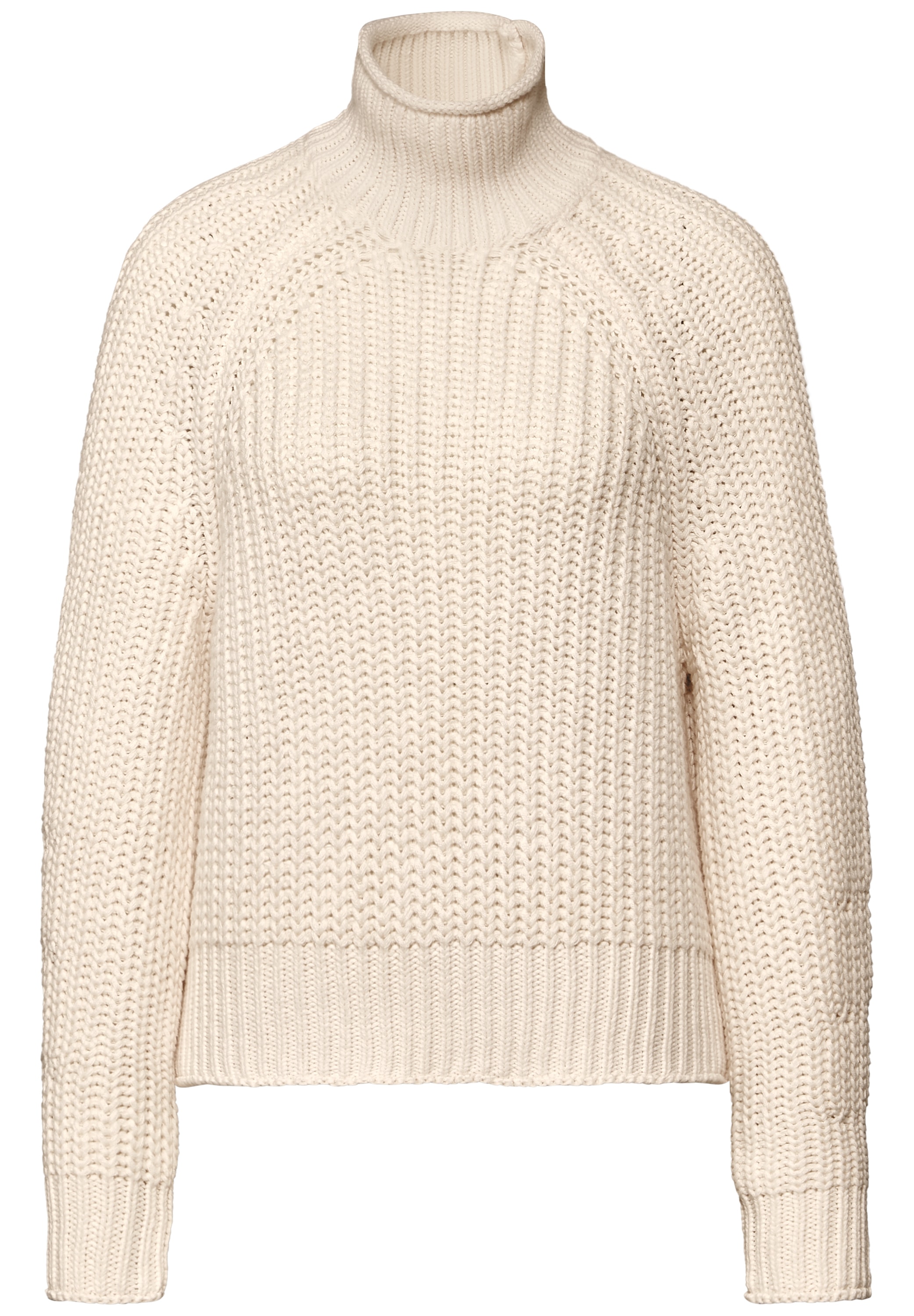 STREET ONE STUDIO Strickpullover, im soften Baumwoll-Mix