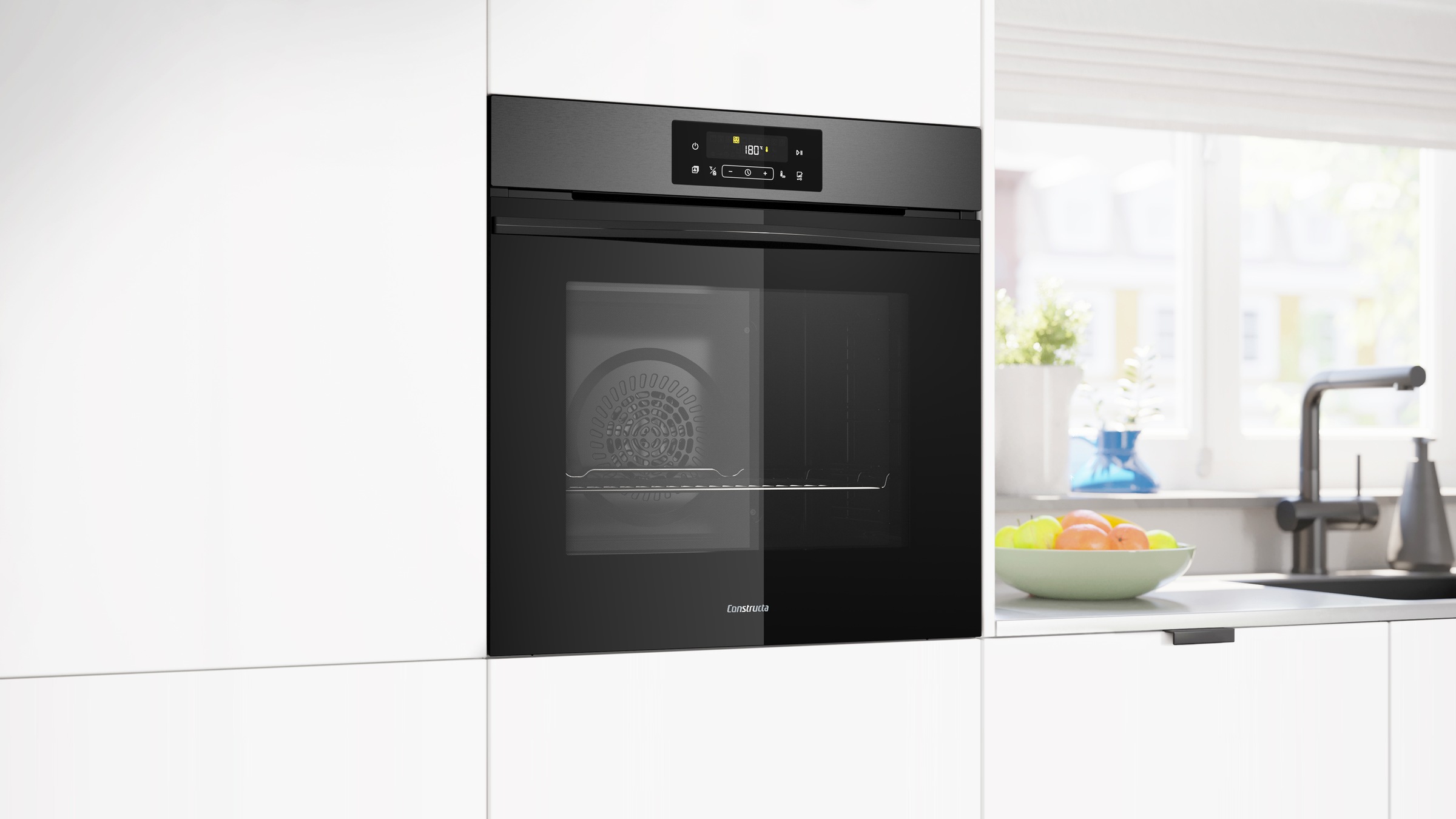 Constructa Einbaubackofen "CF3M28083" mit Teleskopauszug nachrüstbar günstig online kaufen