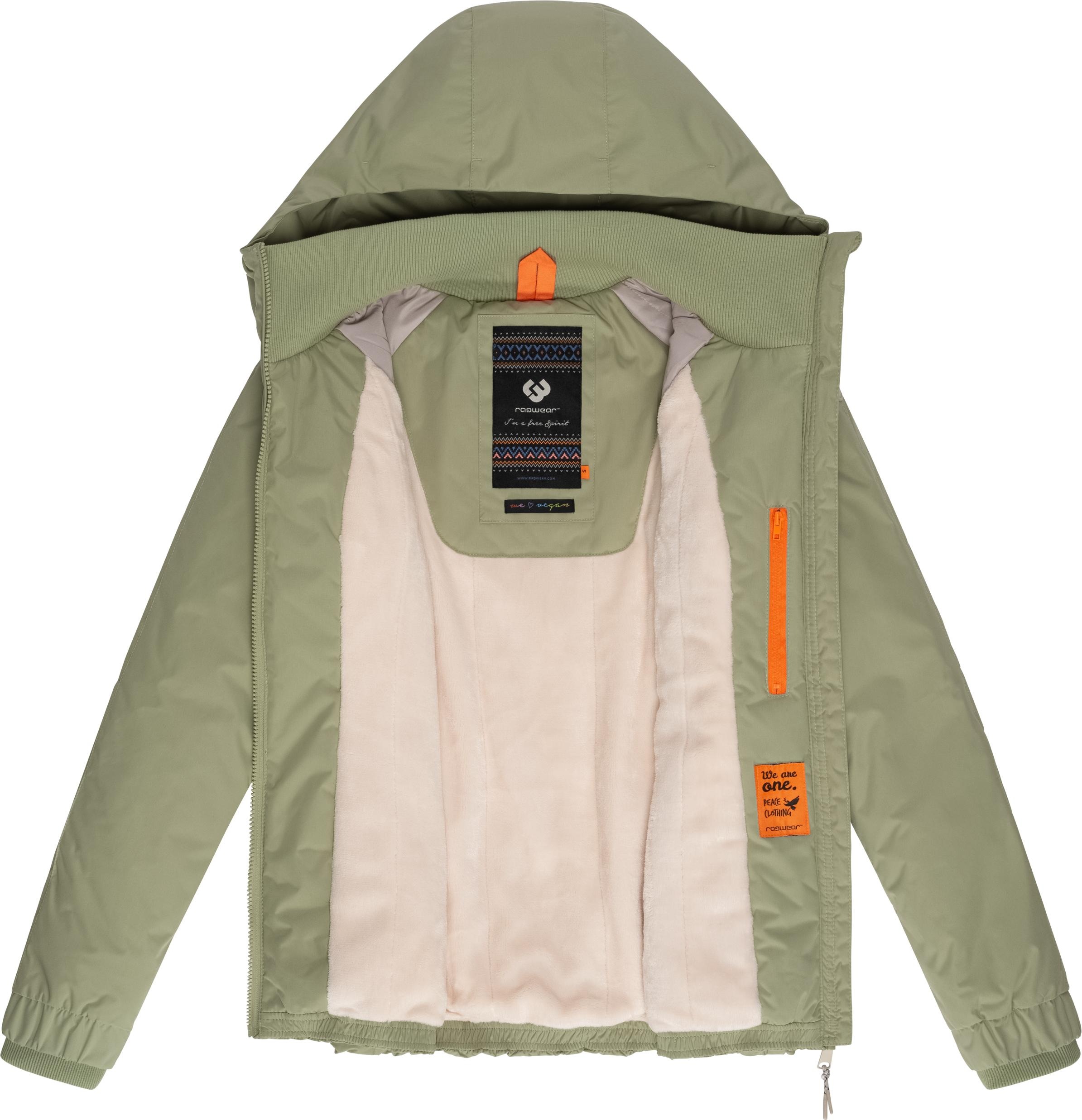 Ragwear Winterjacke »Dizzie Warm«, mit Kapuze, Wasserdichte Damen Jacke mit Kapuze