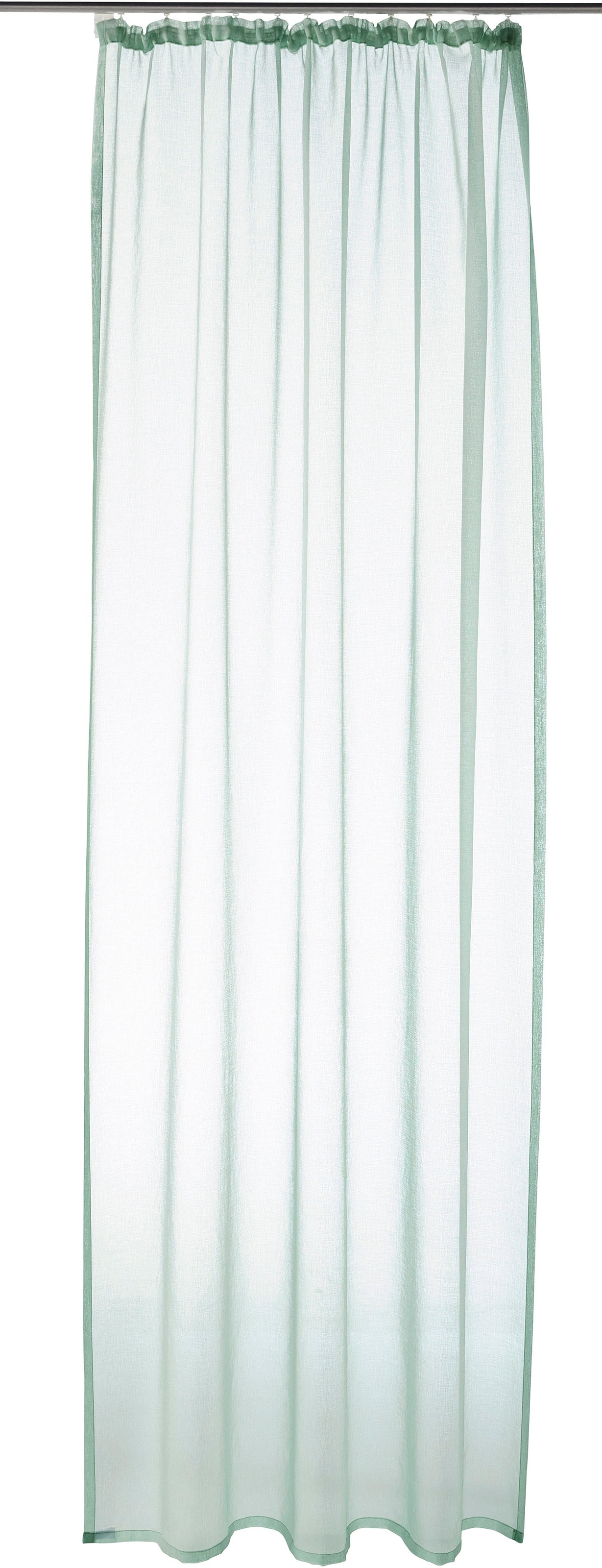 my home Gardine "TENDER" Kräuselband 1 Stk. tlg. Leinen Optik mit Struktur, günstig online kaufen