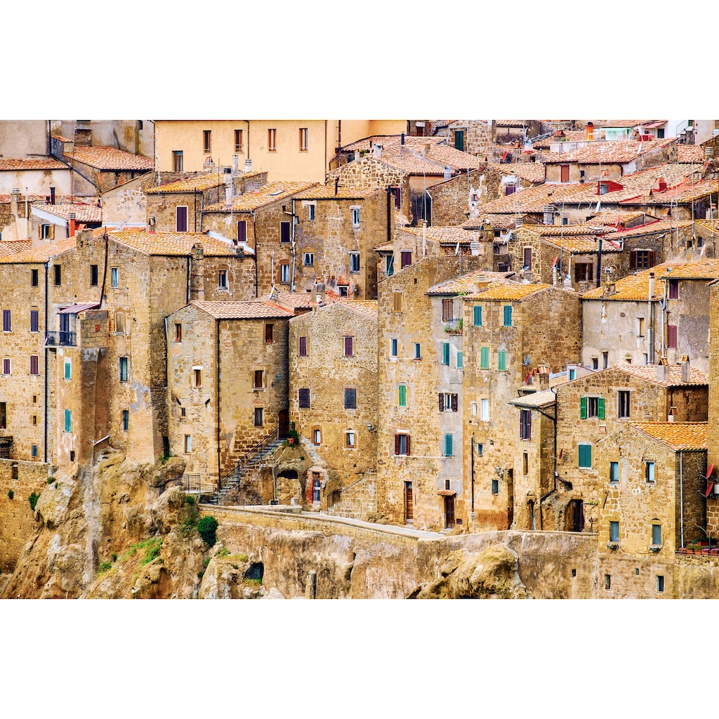 Papermoon Fototapete »ALTSTADT ITALIEN«
