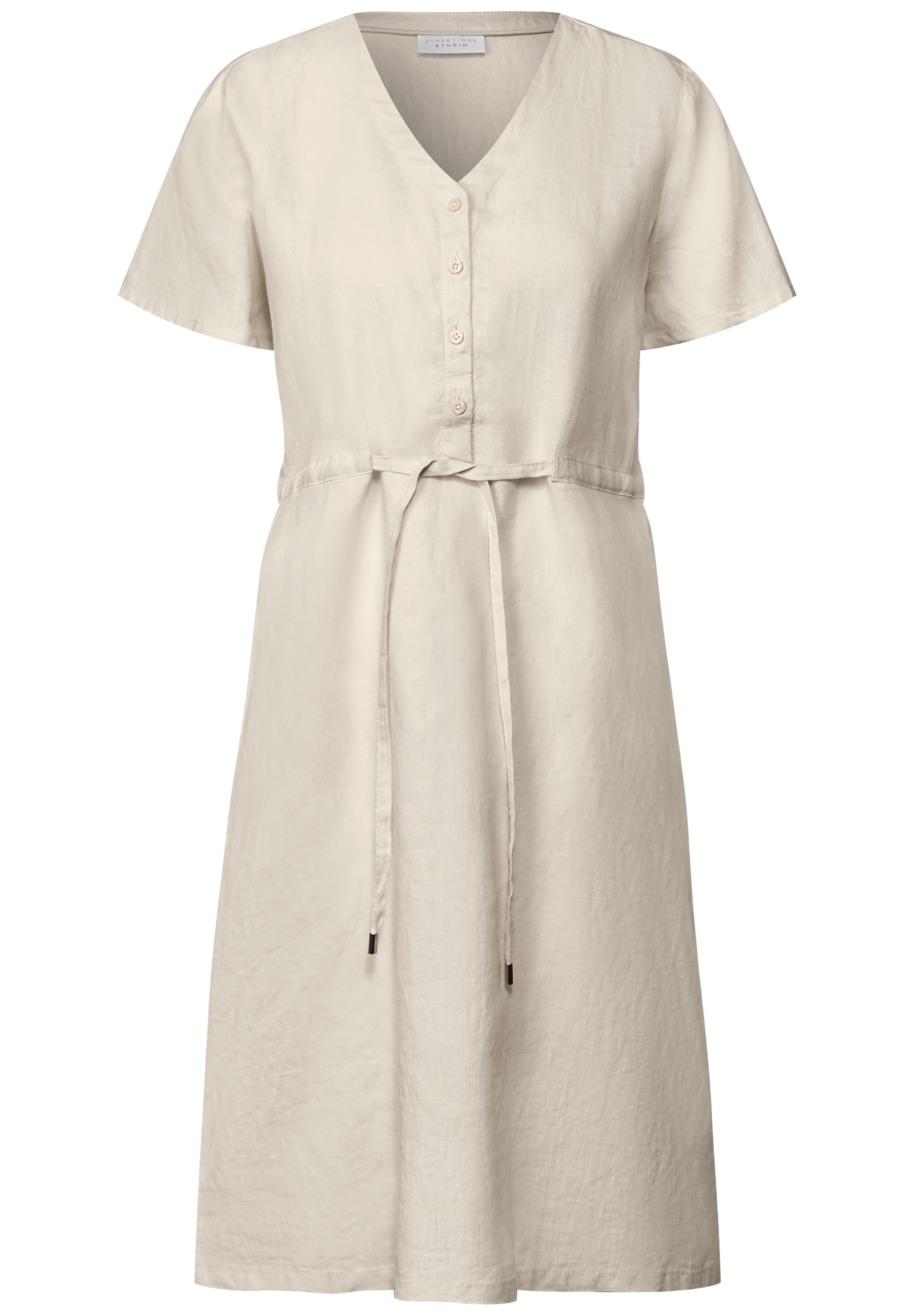 STREET ONE STUDIO Sommerkleid, mit Tunnelzug an der Taille