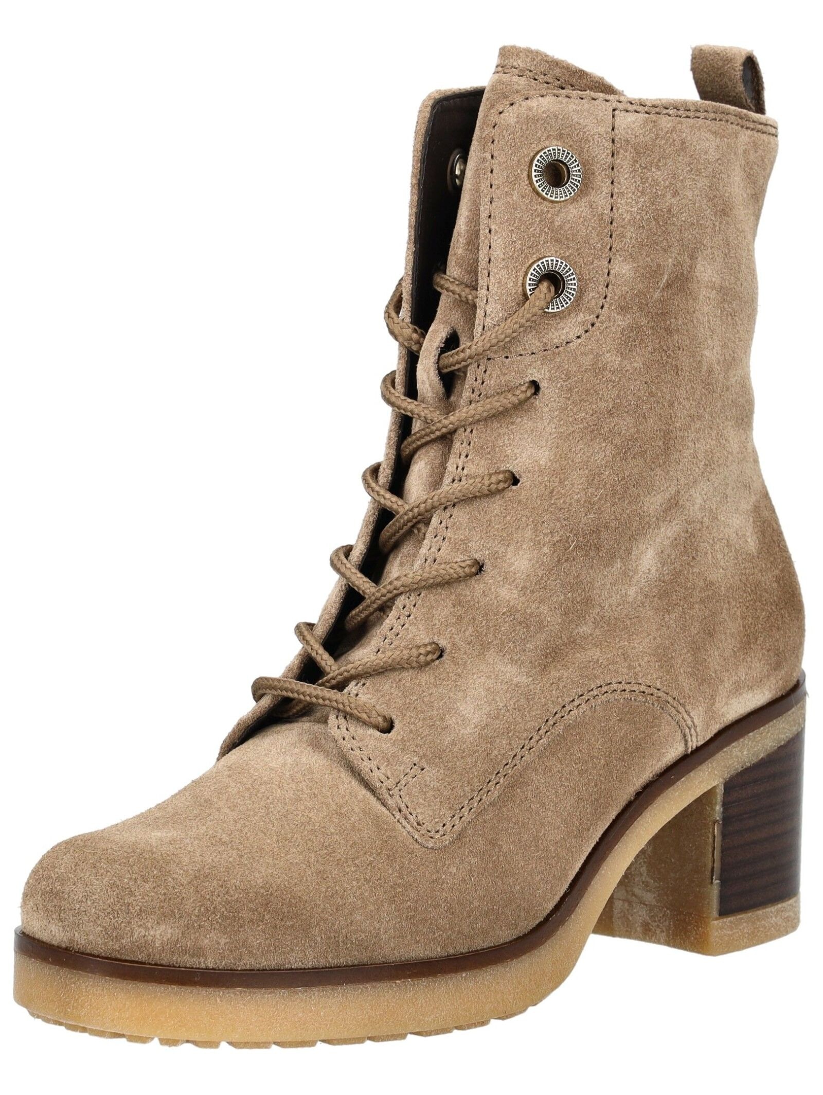 Gabor Comfort Schnürstiefelette "Gabor Comfort Stiefelette Veloursleder" günstig online kaufen