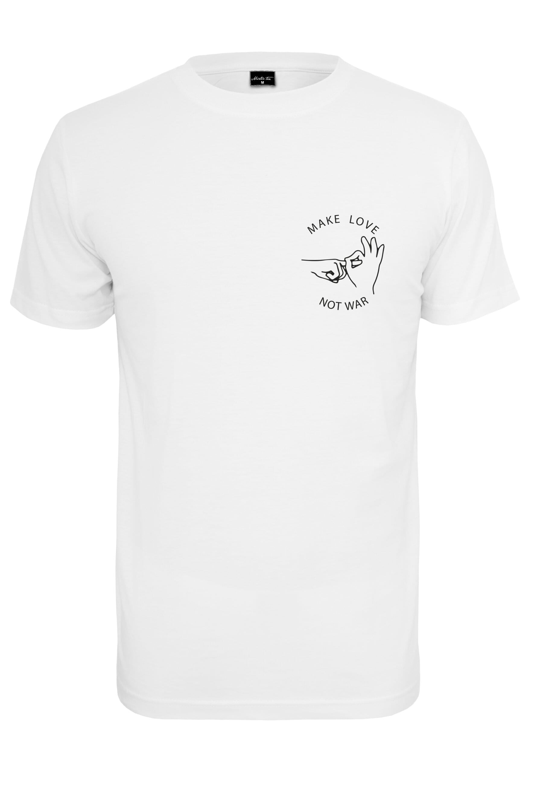 MisterTee T-Shirt "MisterTee Herren Make Love Tee" 1 Stk. tlg. günstig online kaufen