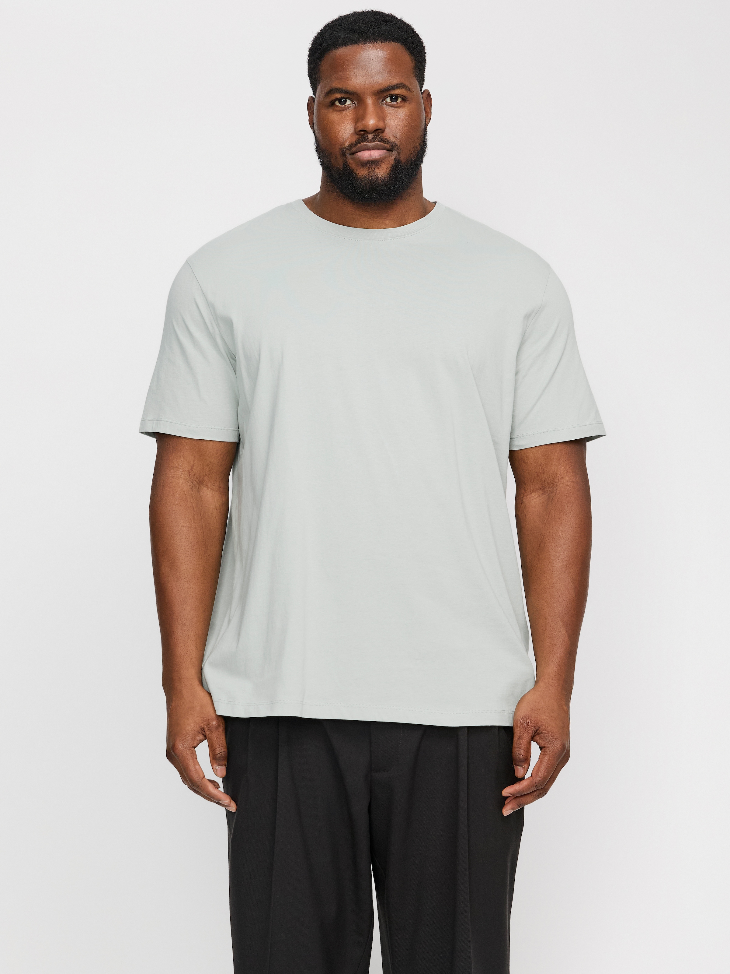 Jack & Jones PlusSize Rundhalsshirt "JJEORGANIC BASIC TEE SS O-NECK NOOS PL günstig online kaufen