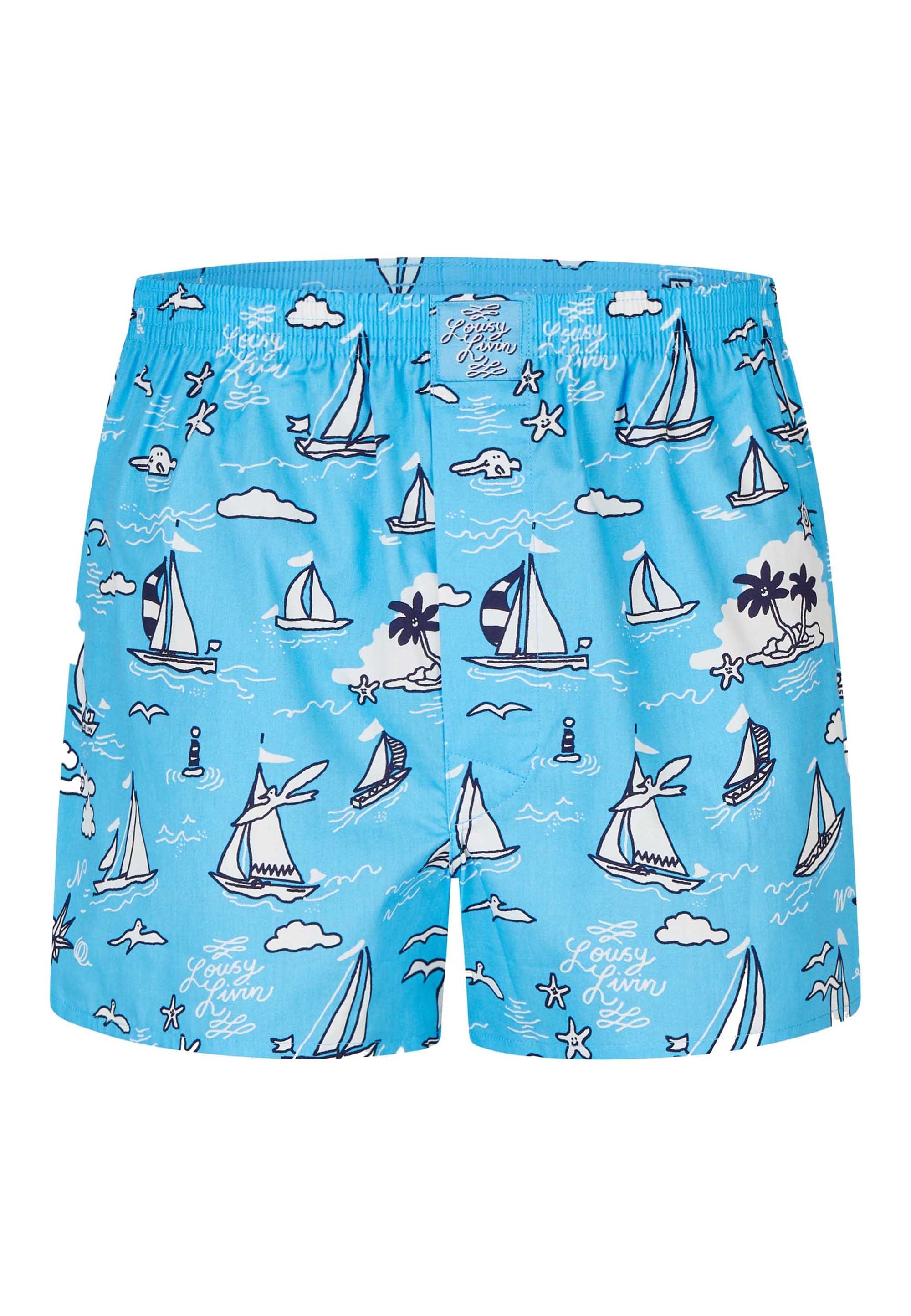 Lousy Livin Boxershorts »Into the Blue« mit lässigen Allover-Prints