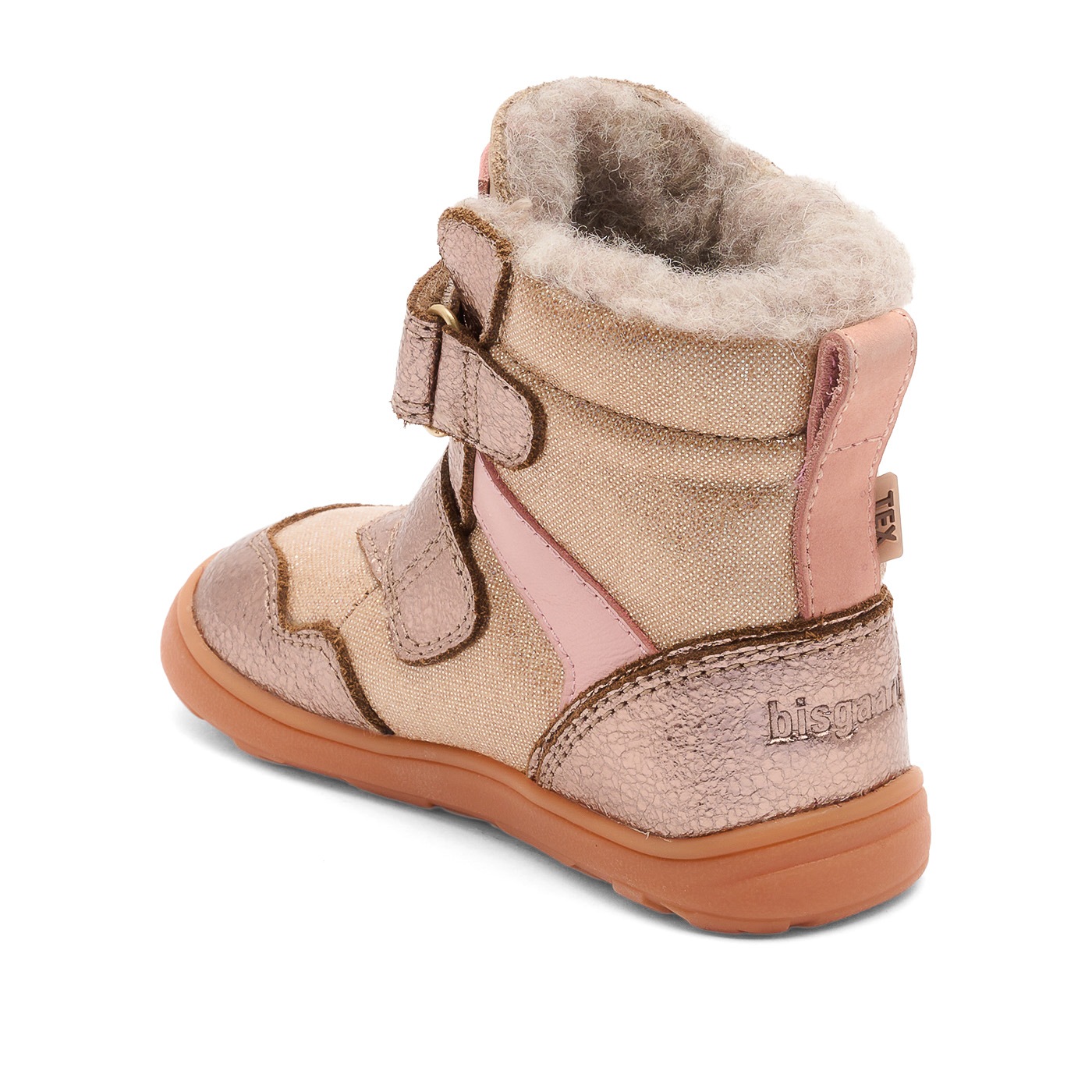 Bisgaard Winterboots »barefoot tex«  Klettboots, Snowboots mit Klettriemchen, TEX-Membrane
