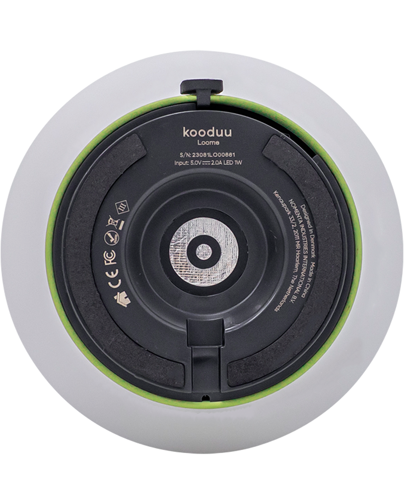 kooduu LED Tischleuchte »Loome« LED-Modul 1 Stk. Warmweiß LED Dekolicht, Tischlampe