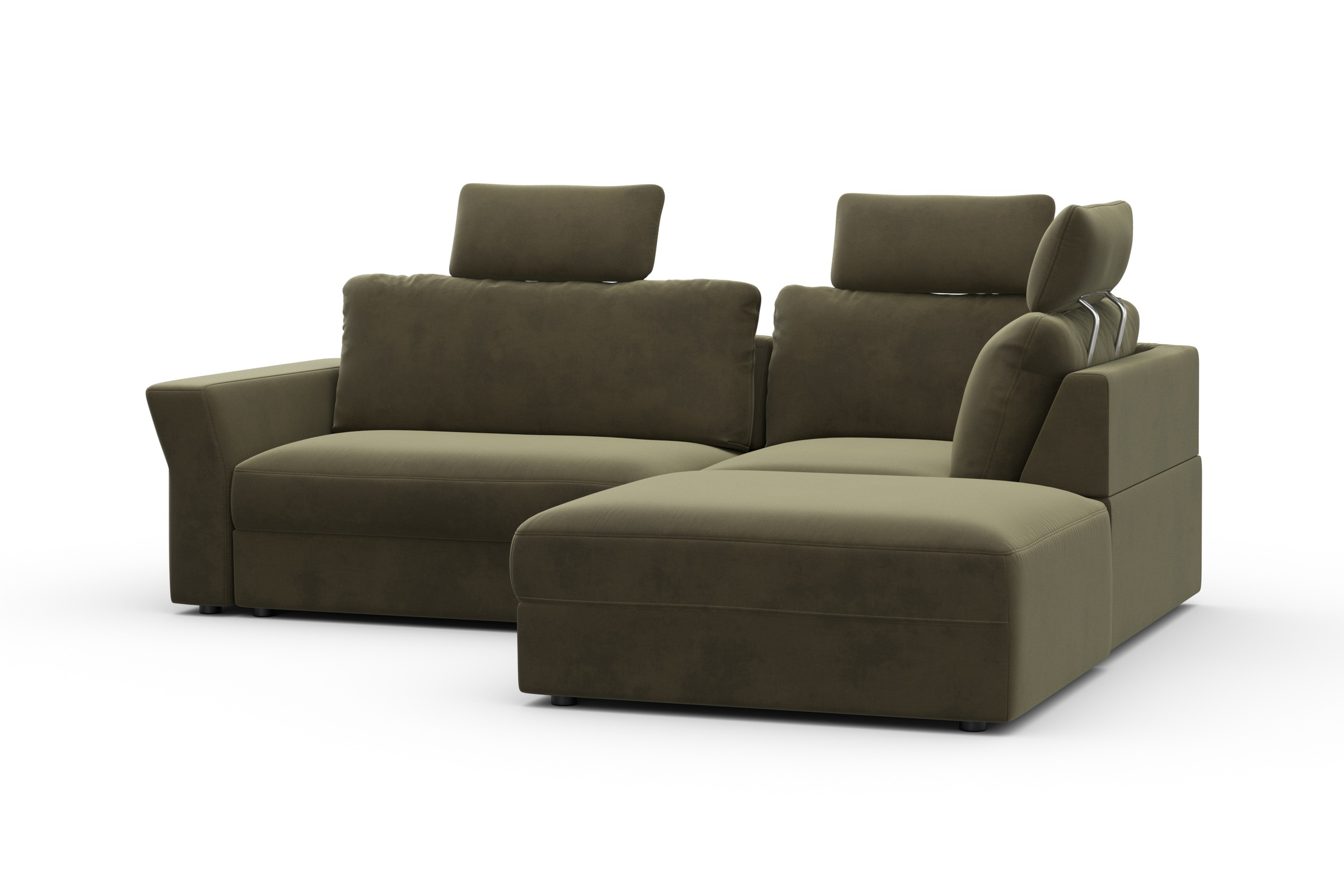 sit&more Ecksofa »Cadabra L-Form«, Breite 243 cm, inklusive Sitztiefenverstellung