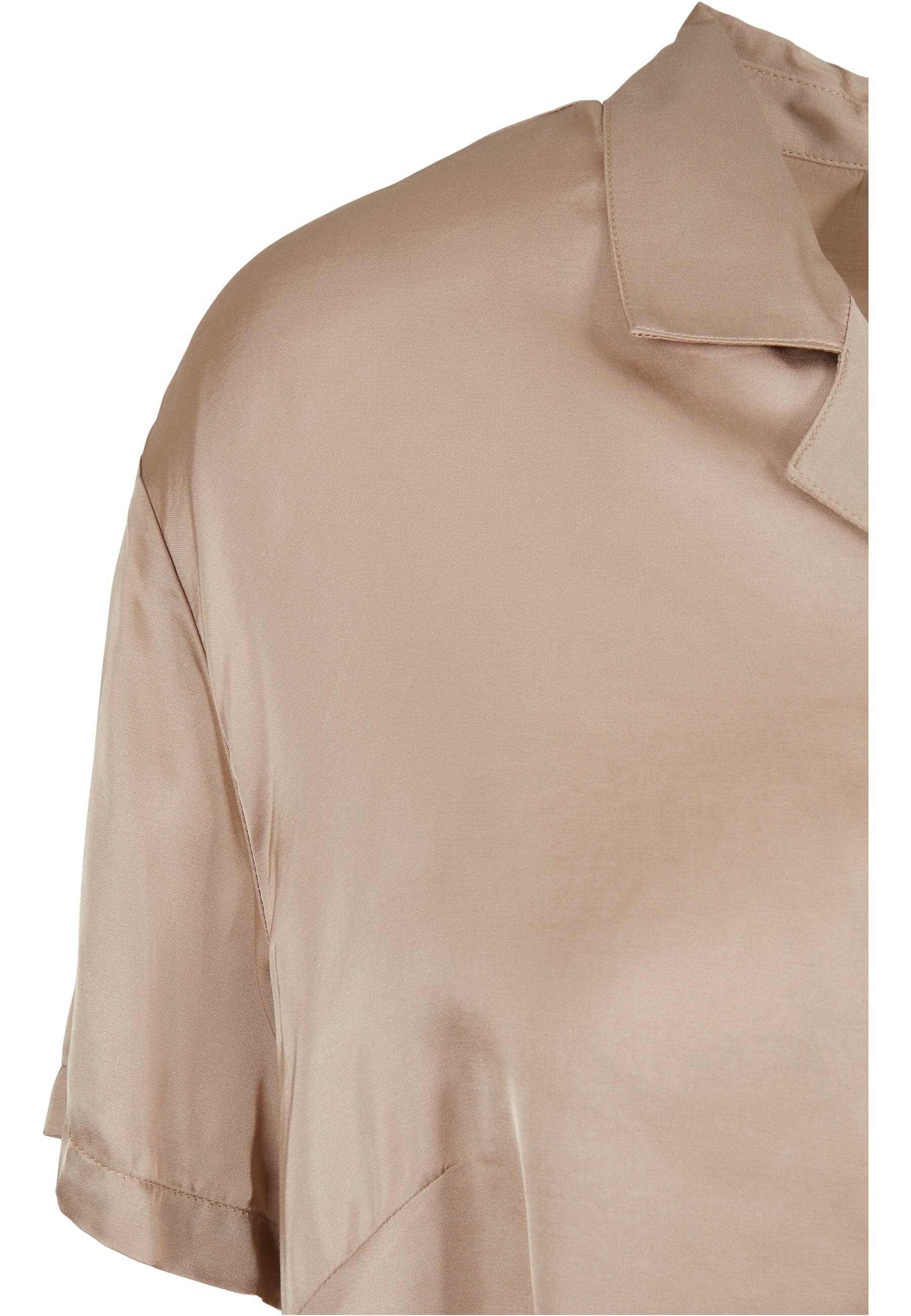 Langarmhemd Resort | »Damen Shirt«, URBAN CLASSICS Viscose bestellen tlg.) (1 Ladies BAUR online Satin