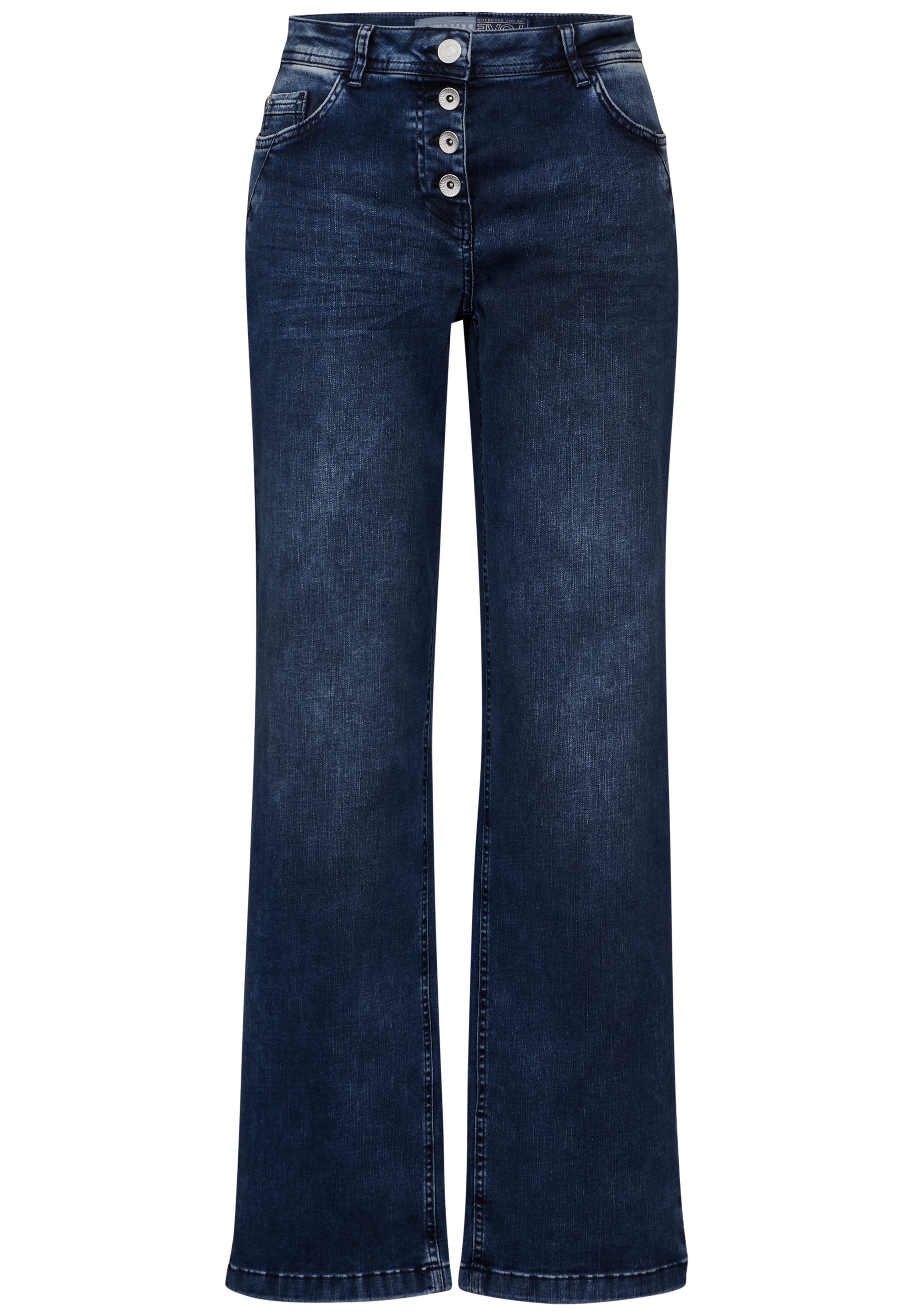 Cecil Weite Jeans, 4-Pocket Style