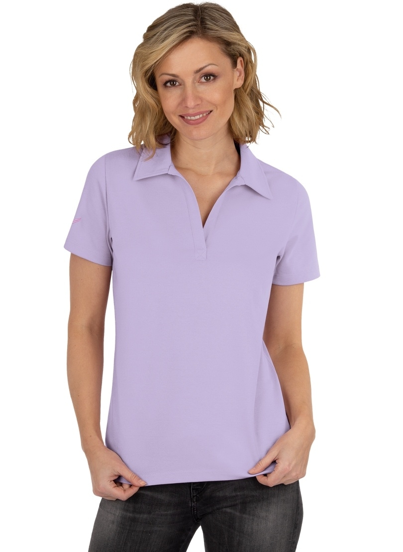 Trigema Poloshirt "TRIGEMA Poloshirt ohne Knopfleiste", (1 tlg.) günstig online kaufen