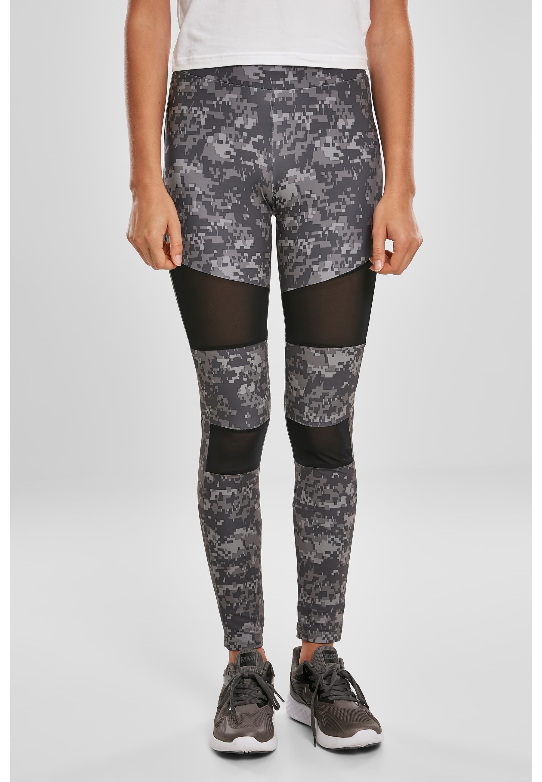 URBAN CLASSICS Leggings »Urban Classics Damen Ladies Camo Tech Mesh Leggings«, (1 tlg.)