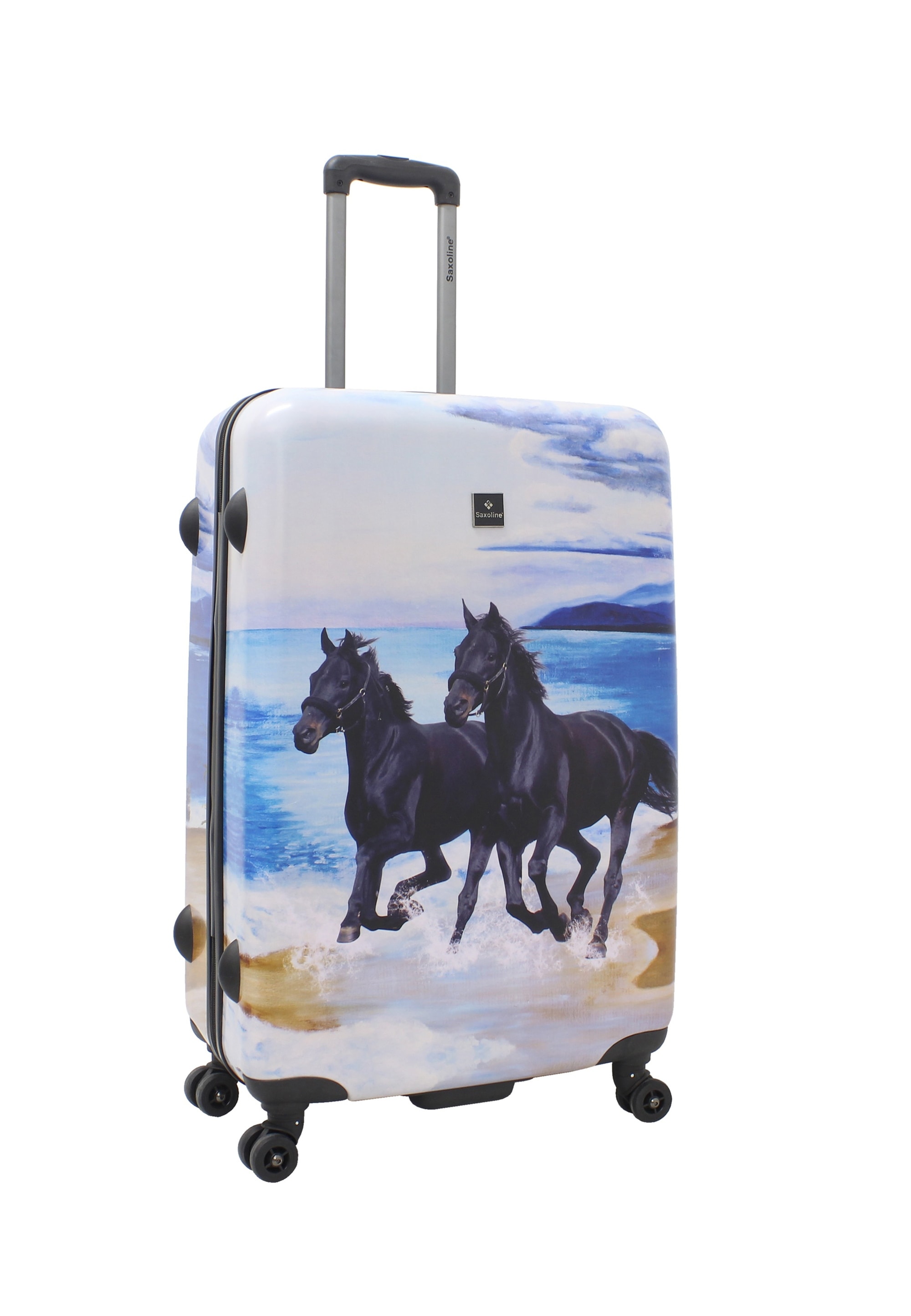 Saxoline® Koffer »Horse«, mit praktischem TSA-Zahlenschloss