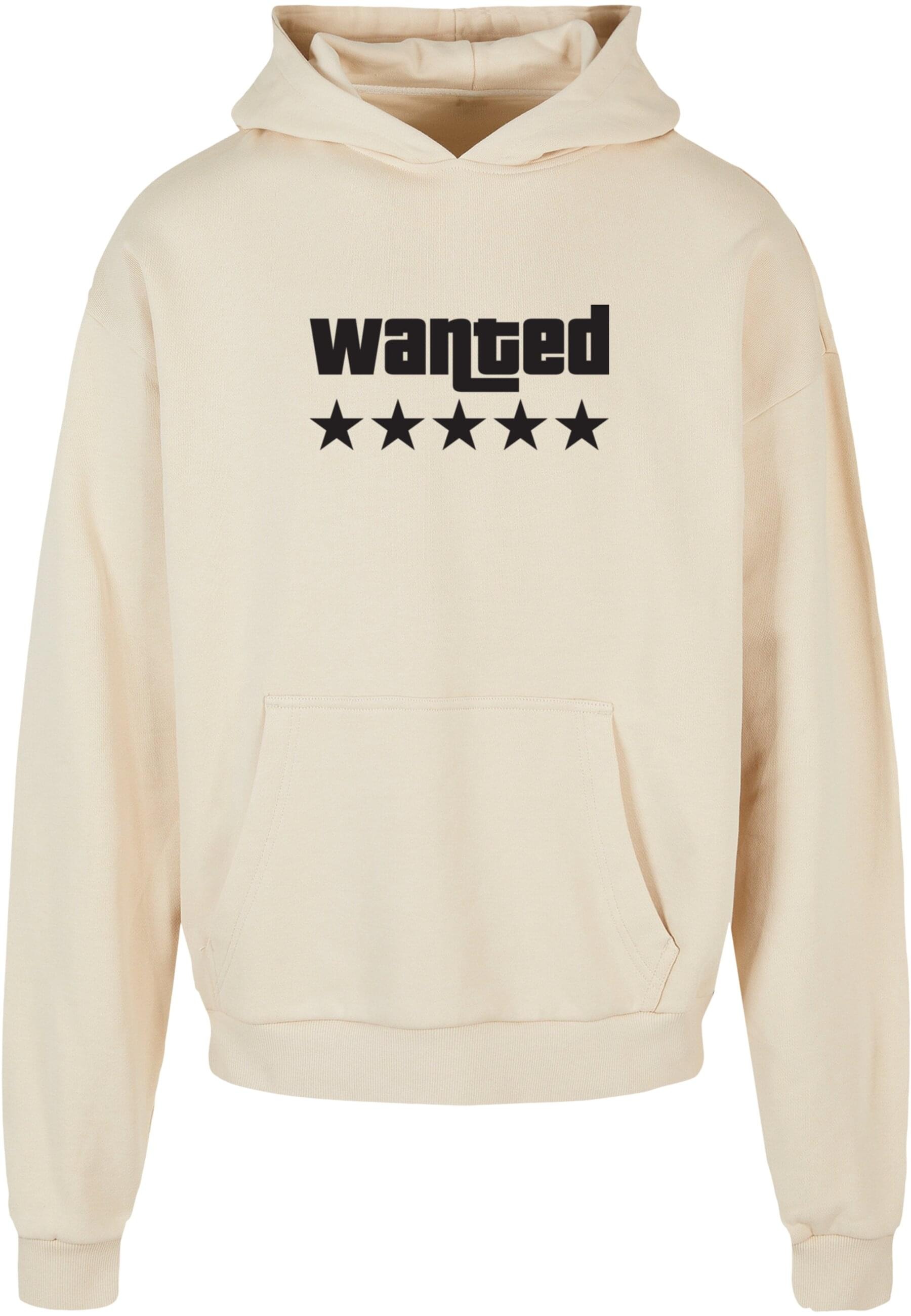 Merchcode Kapuzensweatshirt "Merchcode Herren Wanted Ultra Heavy Hoody"