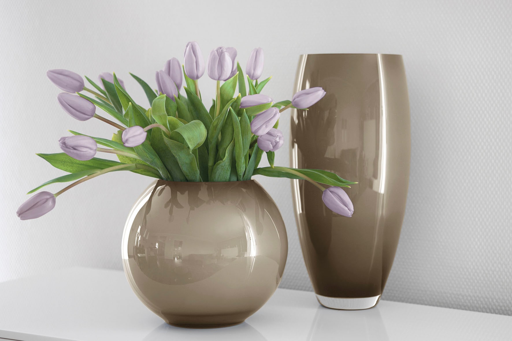 aus Fink »AFRICA«, Vase mundgeblasen, Tischvase Dekovase (1 Opalglas, BAUR | St.),