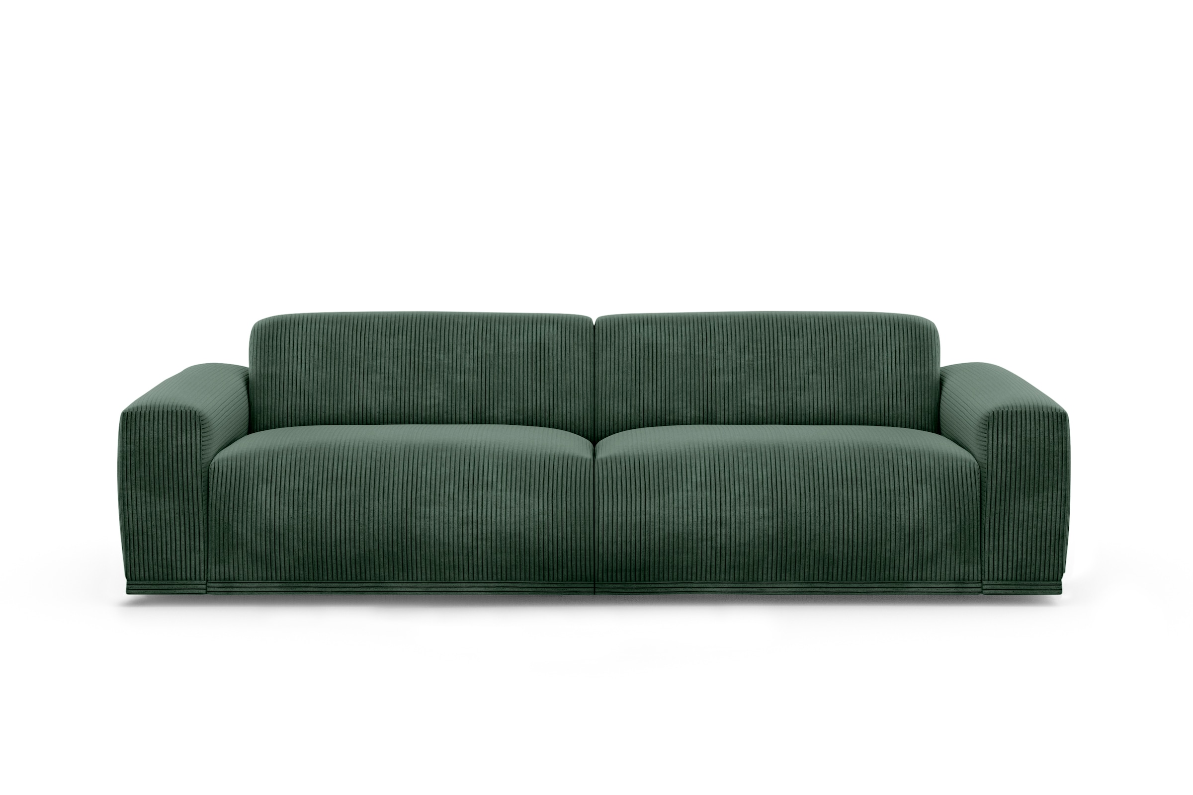 TRENDMANUFAKTUR Big-Sofa »Braga, mit hochwertigem Kaltschaum, Megasofa, in Cord erhältlich«, modernes Big-Sofa, Couch mit hohem Sitzkomfort, 254/72/107 cm (B/H/T)